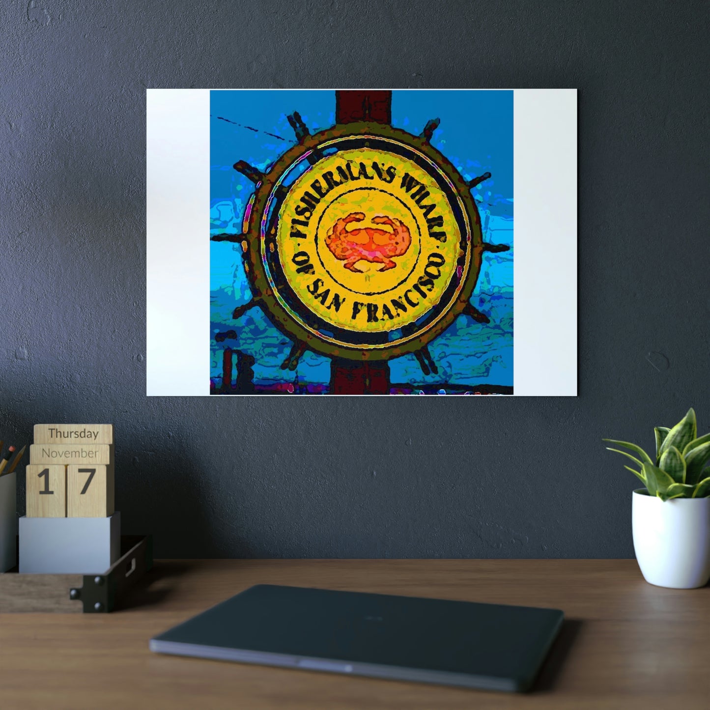 Aluminum Composite Panels ... "Fisherman's Wharf" ... SF, California ... 'Fun-For-All' ... Family Archives (Father) ... Original Works ...