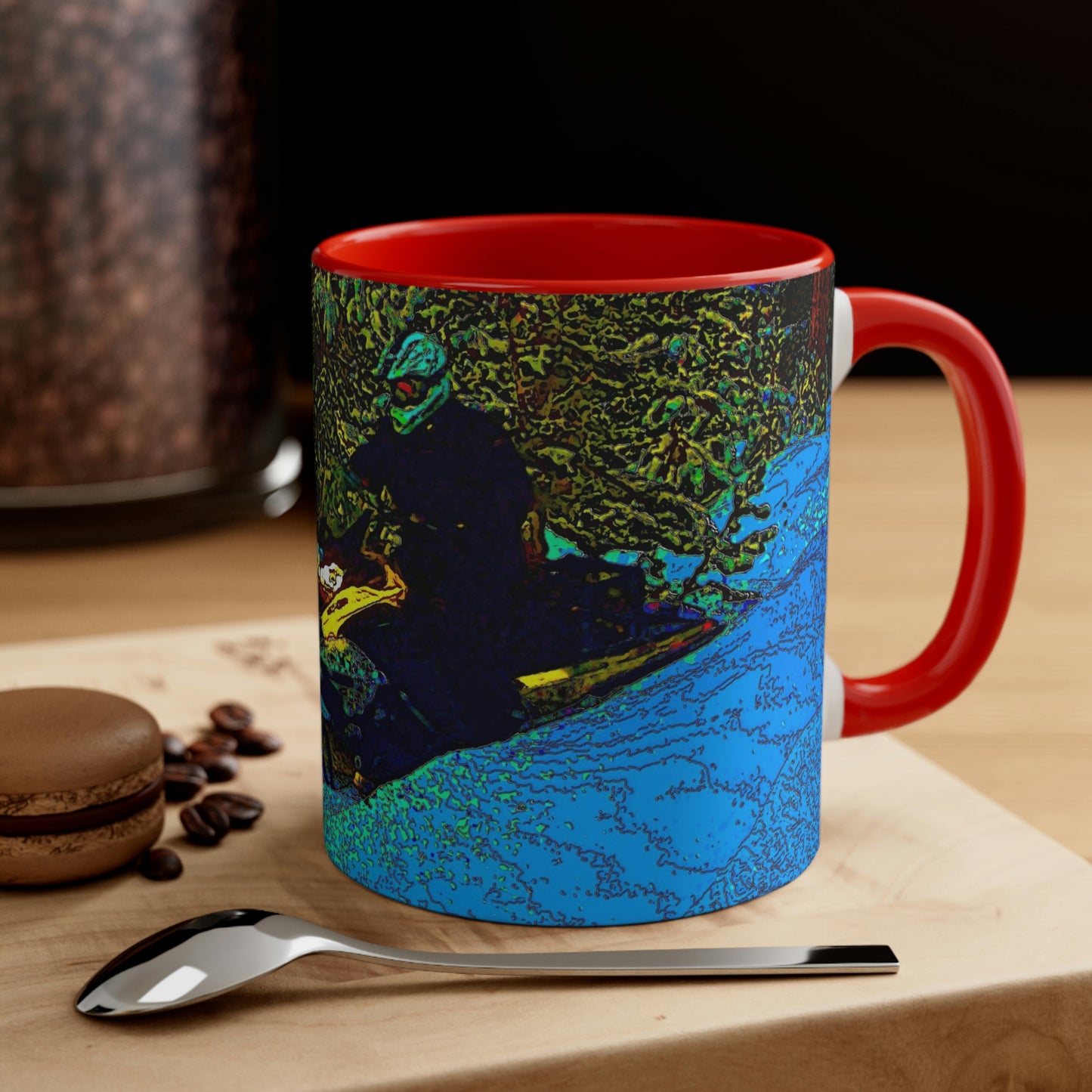 Accent Coffee Mug, 11oz ... Yep ... "Another Day ... Riding Through The Wilderness ... " ... February 2023 ... Original Works ...