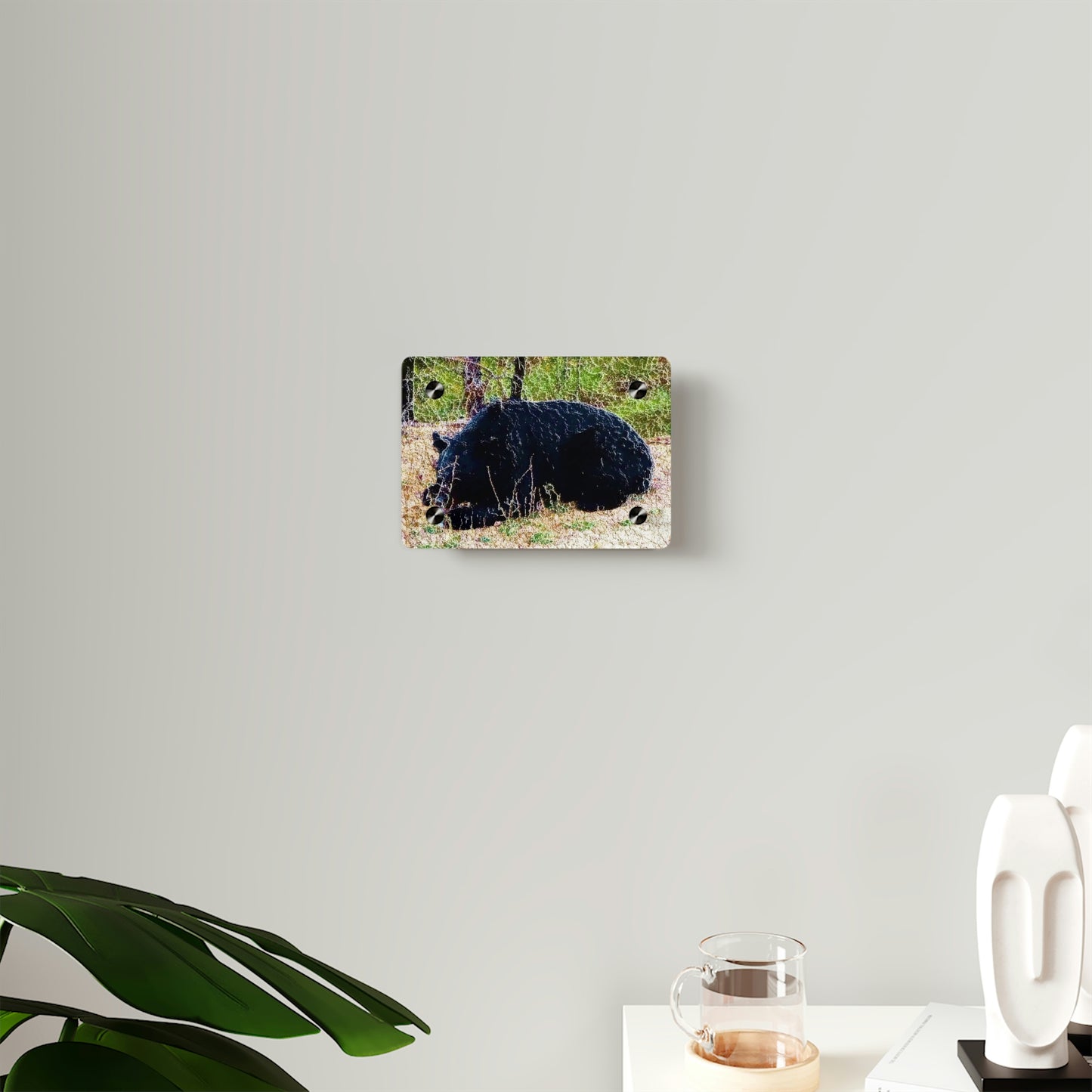 Acrylic Wall Art Panels ... RCY: "Rhett Creek Yogi ... '500 Lbs Of Autumn Season Hunger' ..."  ... September 2022 ... Central Idaho ... Original Works ...