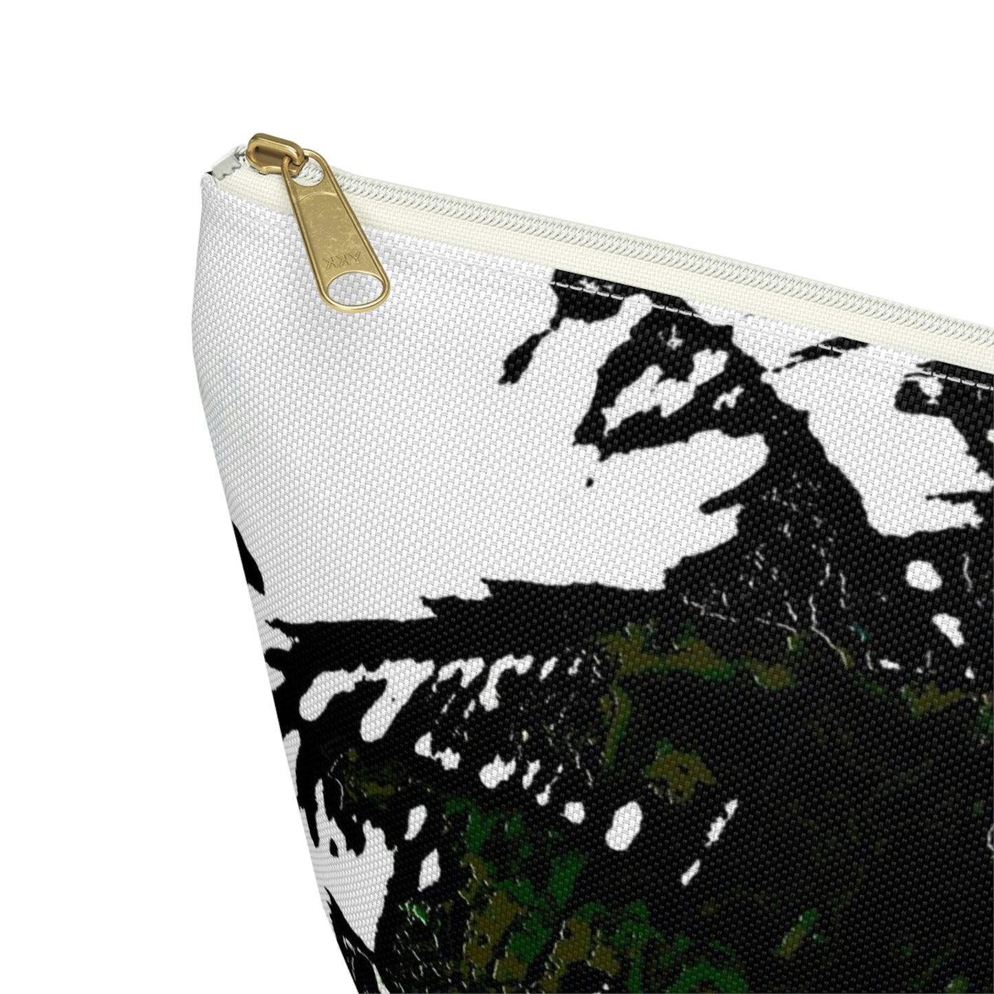 Accessory Pouch w T-bottom ... "A Beautiful Beach Amongst The Palms" ... The Outrigger Waikiki, Honolulu, Oahu ... Original Works ...