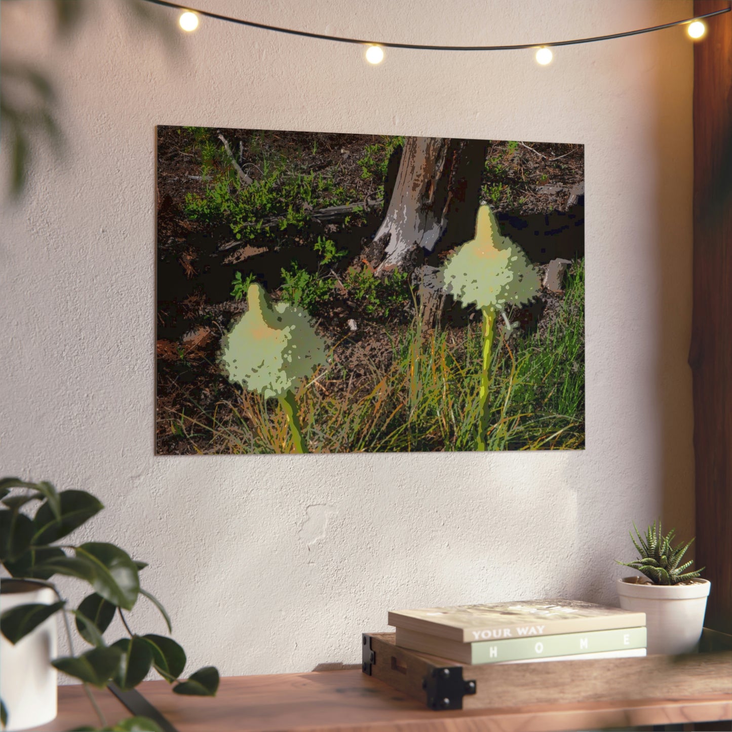 Aluminum Composite Panels ... Native Beargrass (Xerophyllum Spp.) June 2022: "Tells Us The Depth Of Next Winter's Snowpack By Its Spike's Heigth" ... Original Works ...