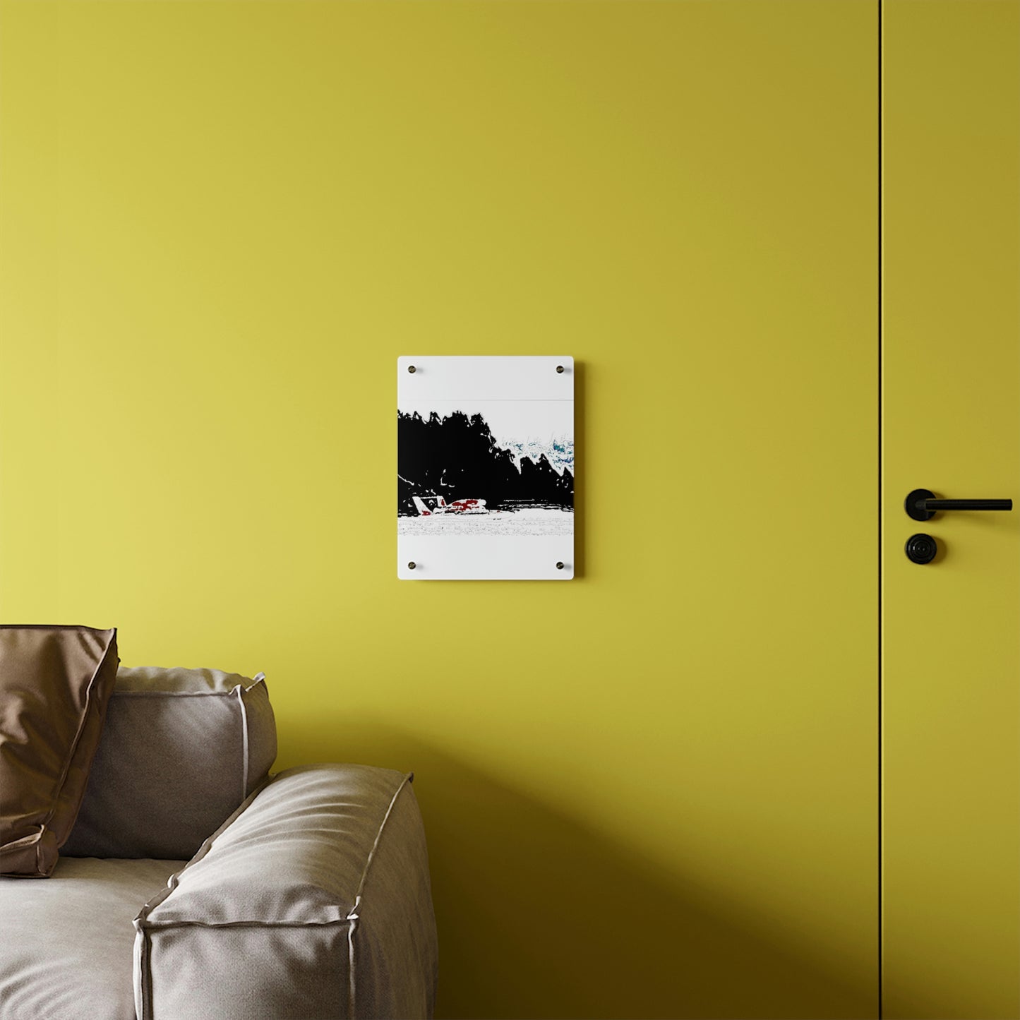 Acrylic Wall Art Panels ... Seattle Columbia Cup On Lake Washington ... "Dave Wilcox Heads For The Win" ... Associate Gift-Photo ... Original Works ...