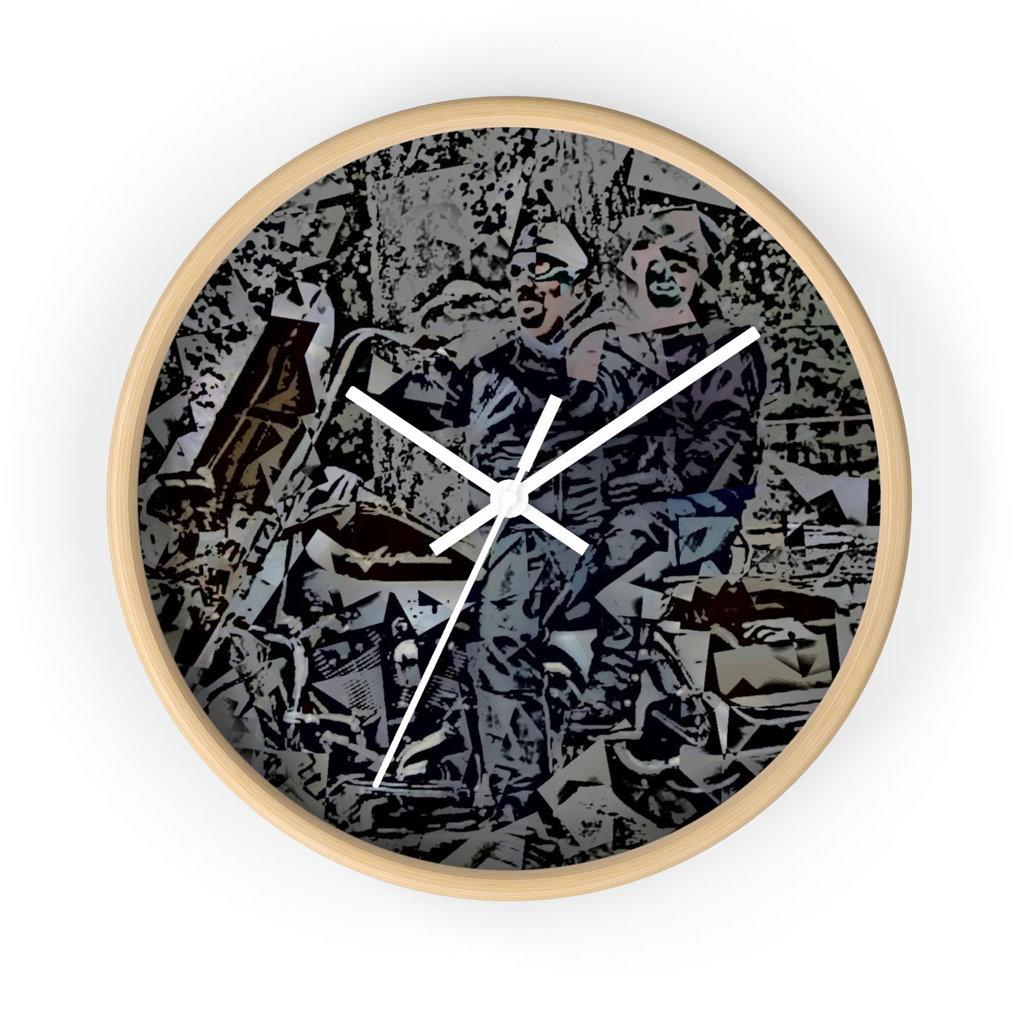 Wall clock ... The Open Road Beckons ... "Harley 'D' Yearnings ..."  Original Works ...