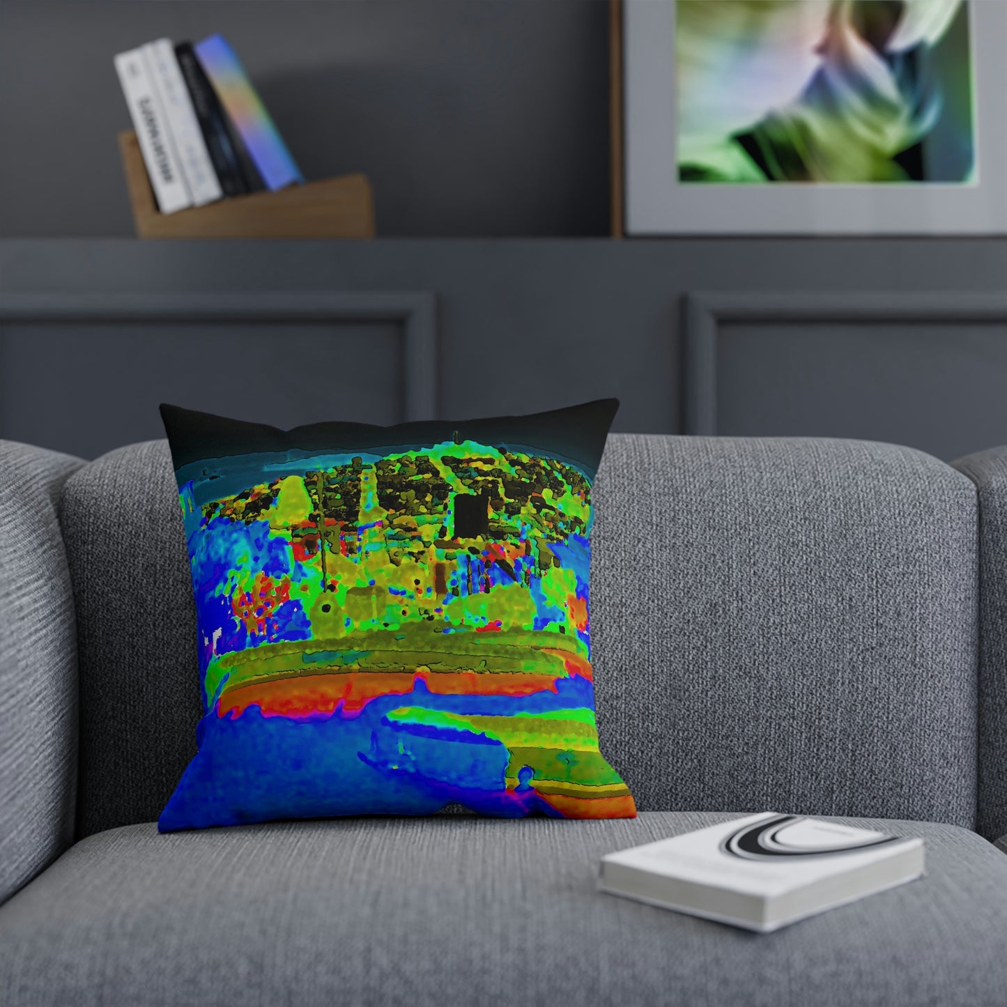 Cushion ..."Lombard Street San Francisco, CA, USA" ... Family Archives 1970's ... Original Works ...