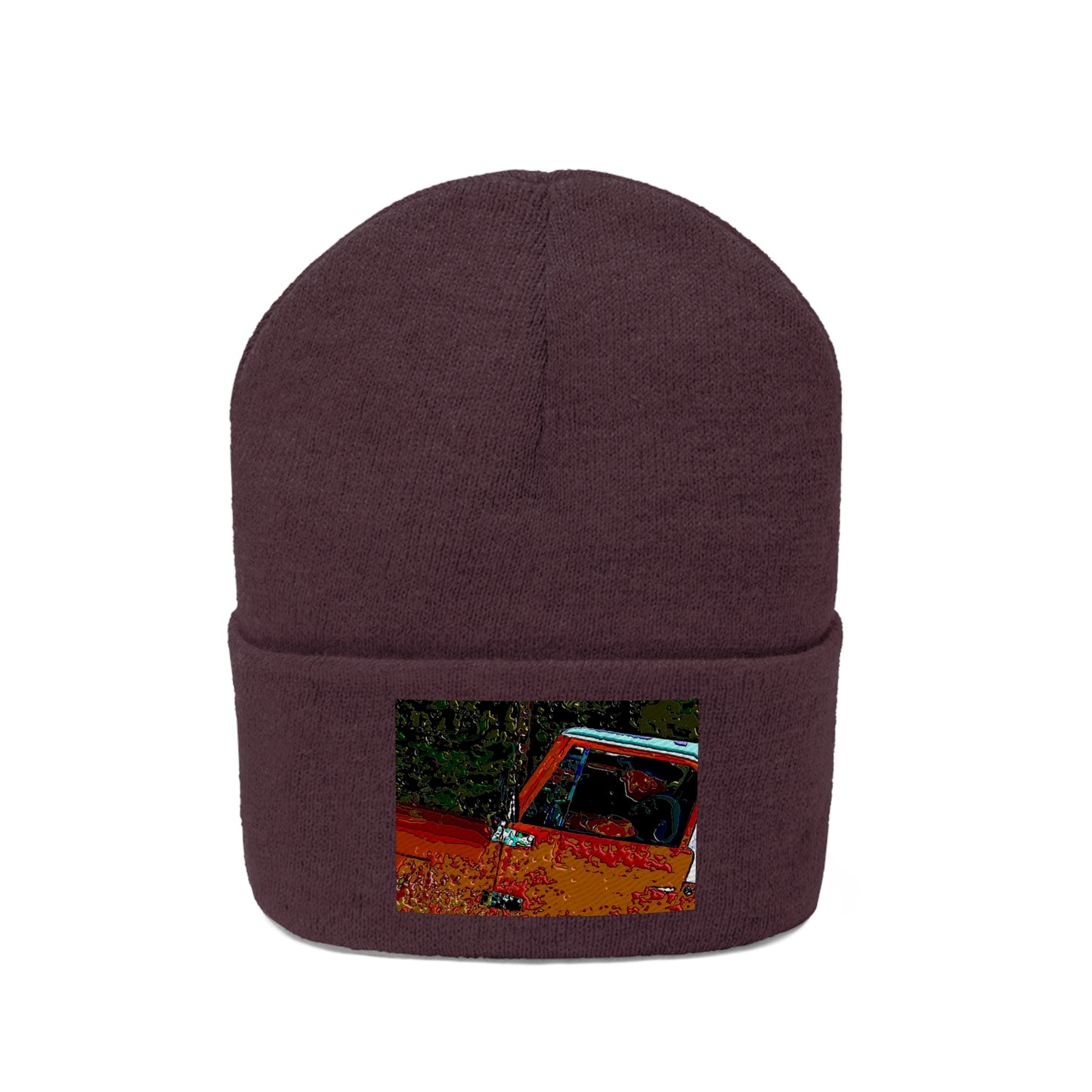 Knit Beanie ... How-To-Drive-Idaho's-Mountain_Roads ... "Like A Professional" ... "Truckin' Like The Doo-Dah-Man" ...