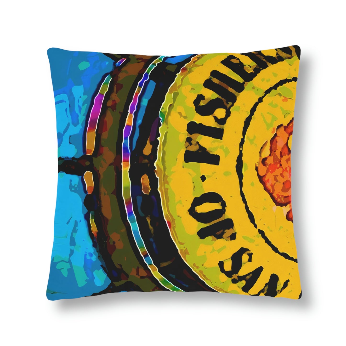 Waterproof Pillows ... "No.9 Fishermen's Grotto - Fishermen's Wharf, SF, California" ... Family Archives: 1970's ... Original Works ...
