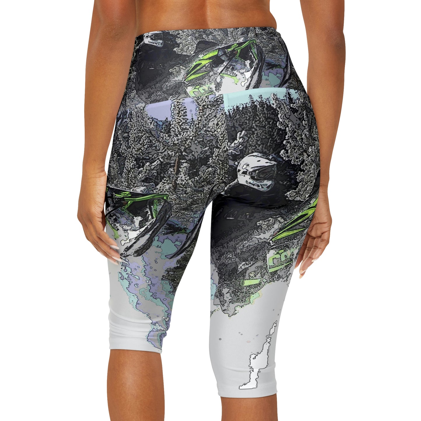 Yoga Capri Leggings ... Come Fly With The Professionals ... CIP-Airways ... 'Getting-Er-Done' ... Original Works ... December 2022 ...