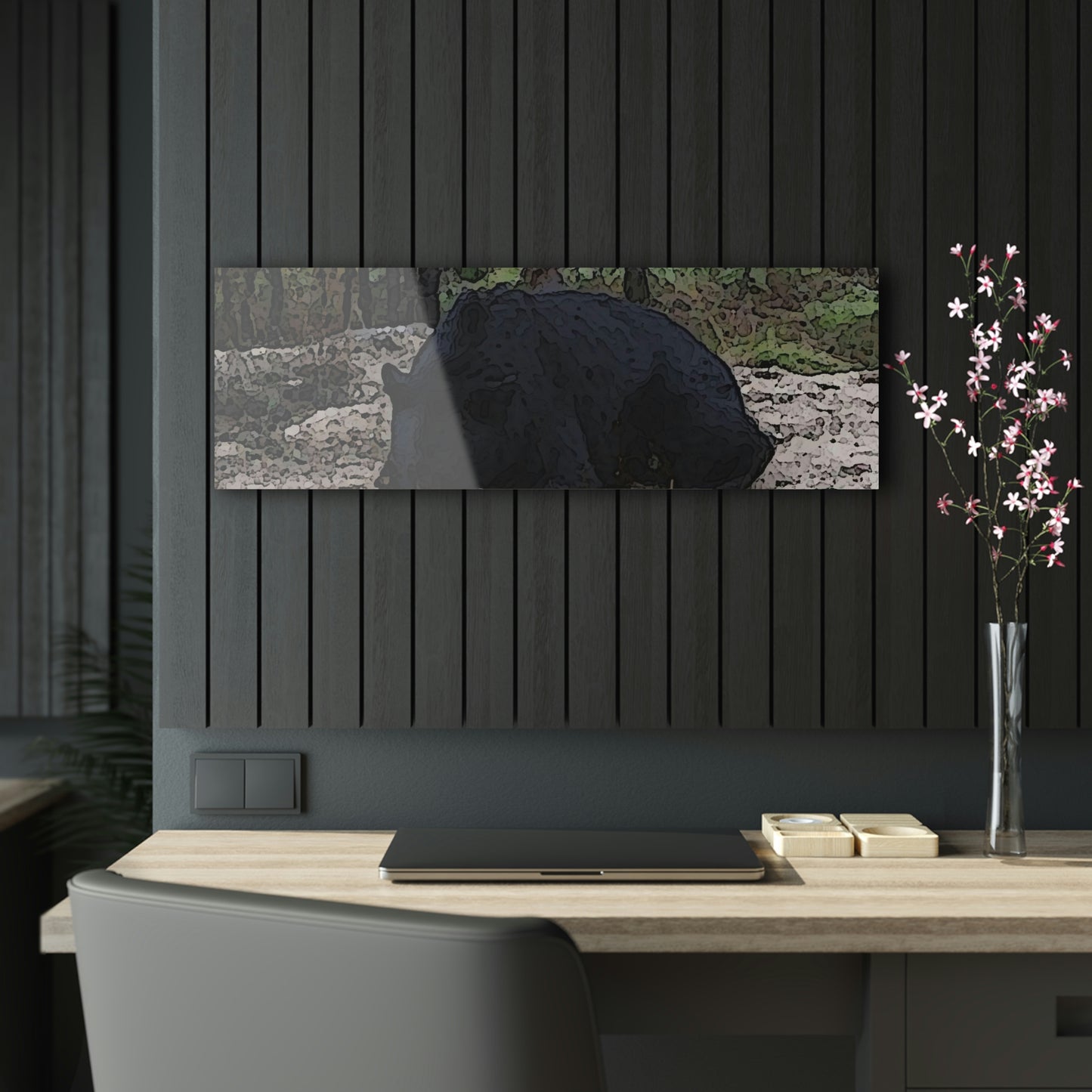 Acrylic Prints ... RCY: "Rhett Creek Yogi ... '500 Lbs Of Autumn Season Hunger' ..."  ... September 2022 ... Central Idaho ... Original Works ...