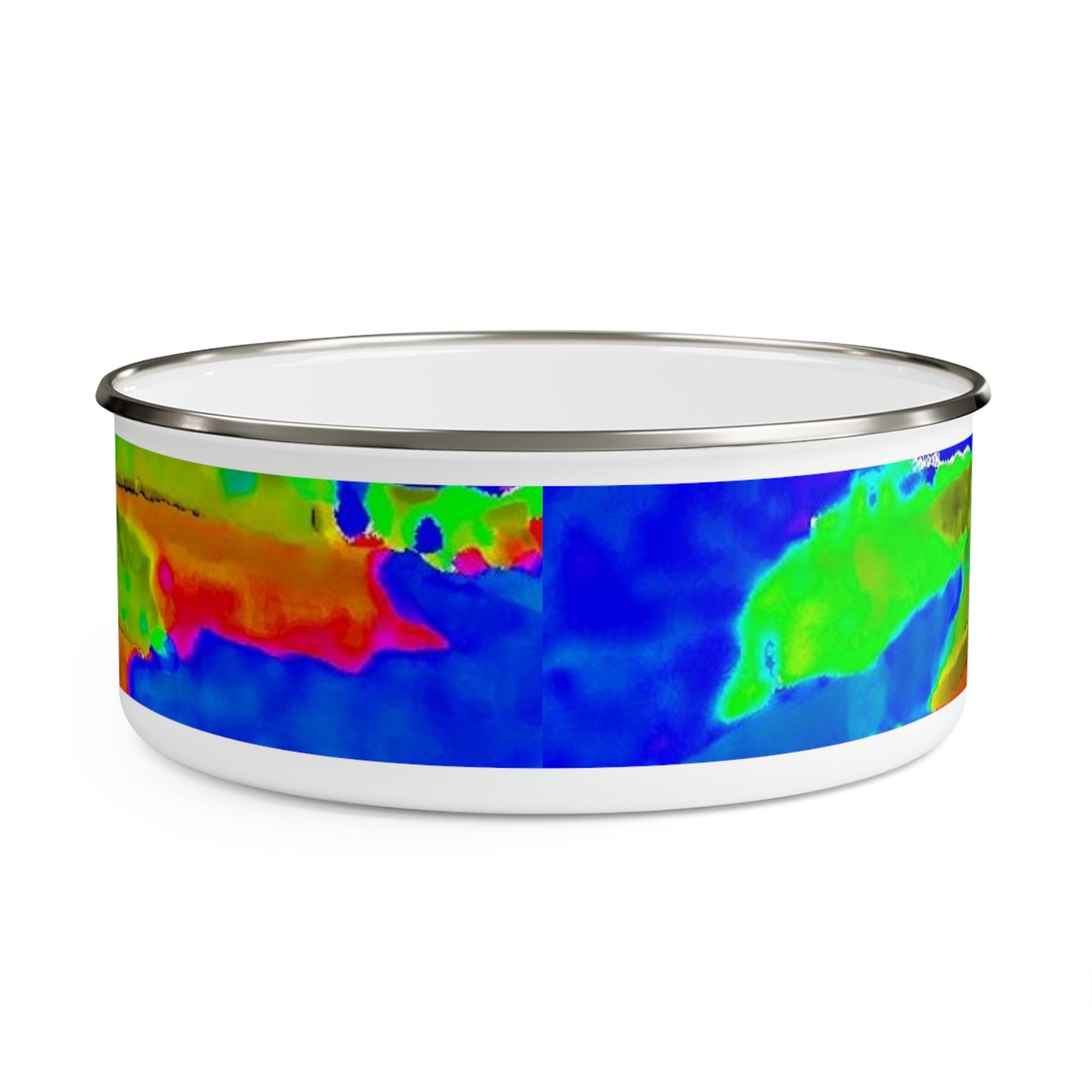 Enamel Bowl ..."Lombard Street San Francisco, CA, USA" ... Family Archives 1970's ... Original Works ...