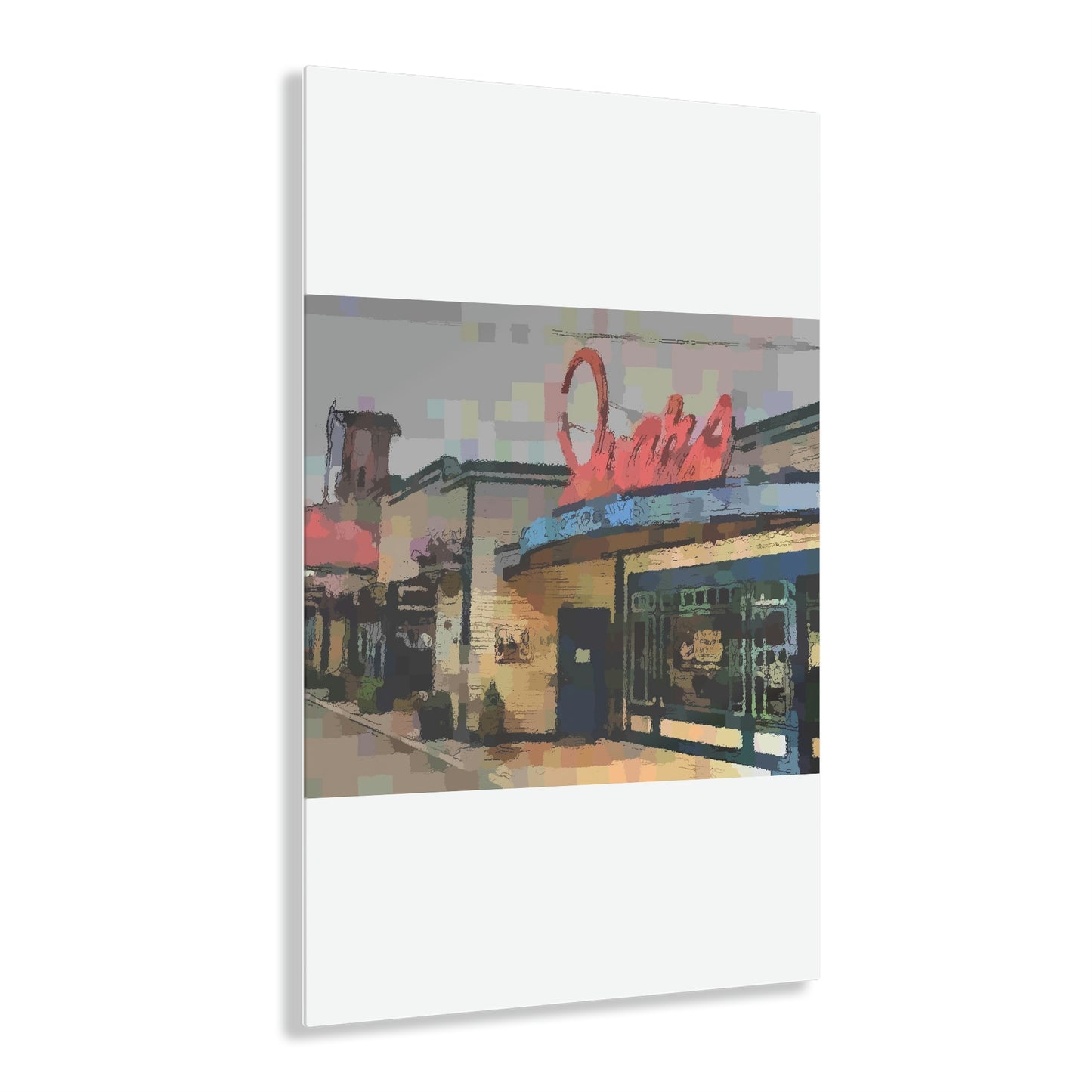 Acrylic Prints ... In-A-Hurry & Stressed? ... Remember: Keep "Clam" ... Clam_Happy ...  'Ivars: Seattle Waterfront' ... Personal Archives ... Original Works ...
