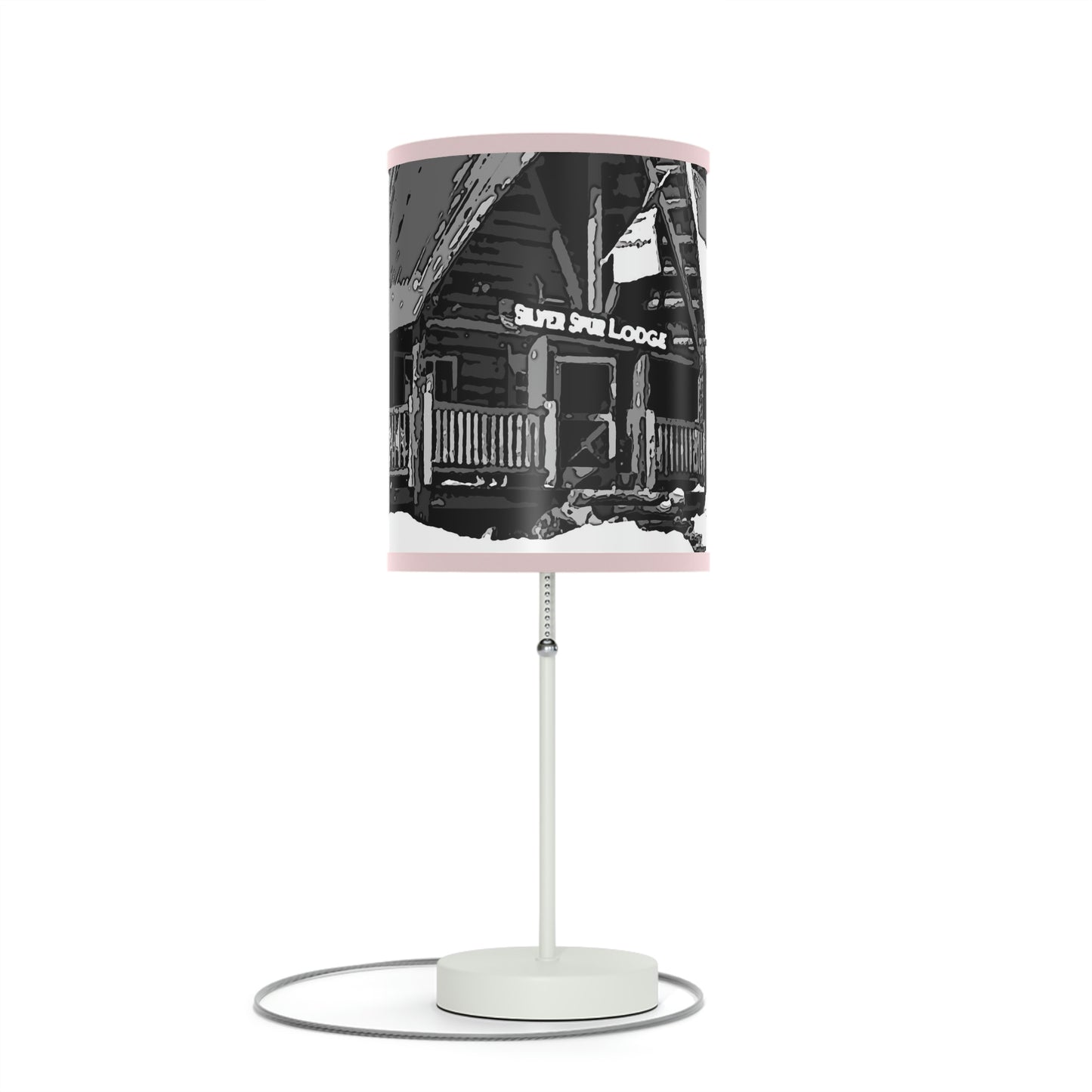 Lamp on a Stand, US|CA plug ... A Beautiful Lodge & Back-Country Outfitter In A Mountain Town ... 'Dixie, Idaho, November 2022' ... Original Works ...