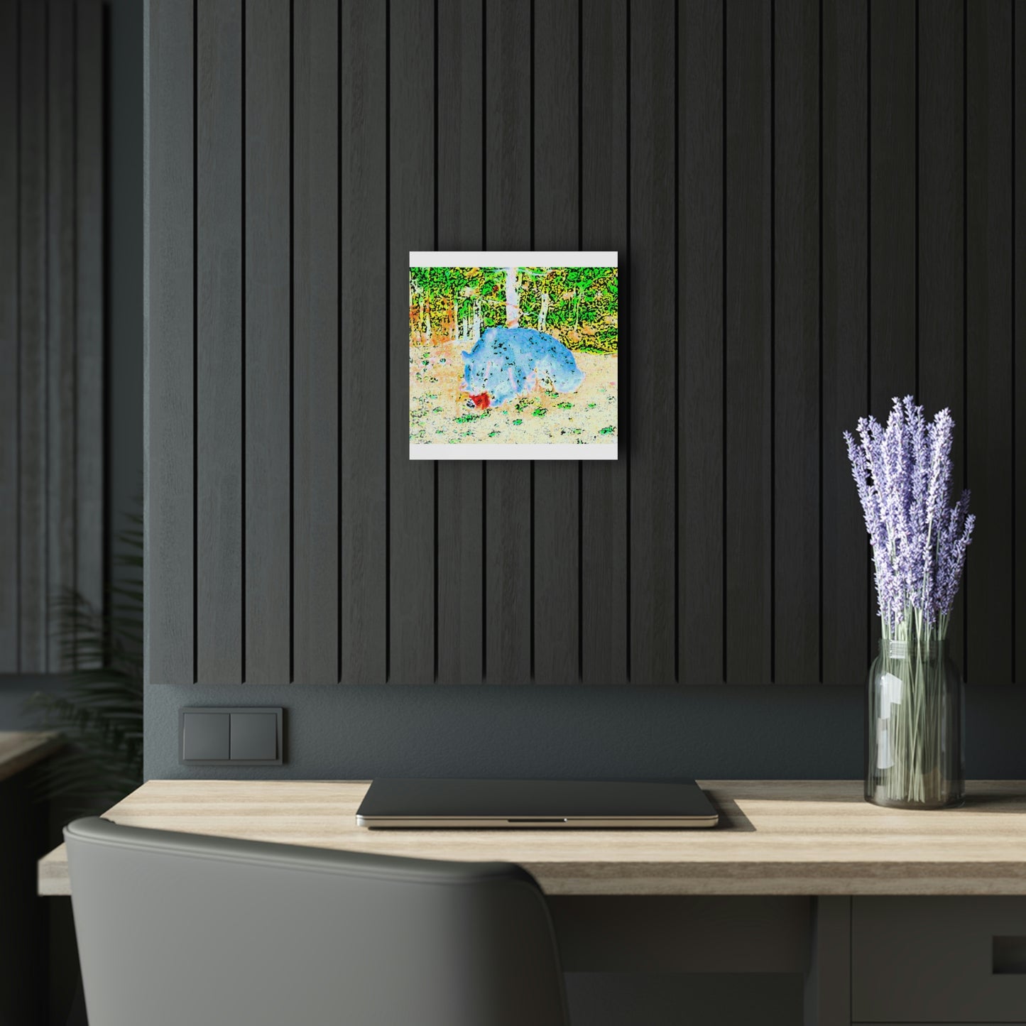 Acrylic Prints (French Cleat Hanging) ... RCY: "Rhett Creek Yogi ... '500 Lbs Of Autumn Season Hunger' ..."  ... September 2022 ... Central Idaho ... Original Works ...