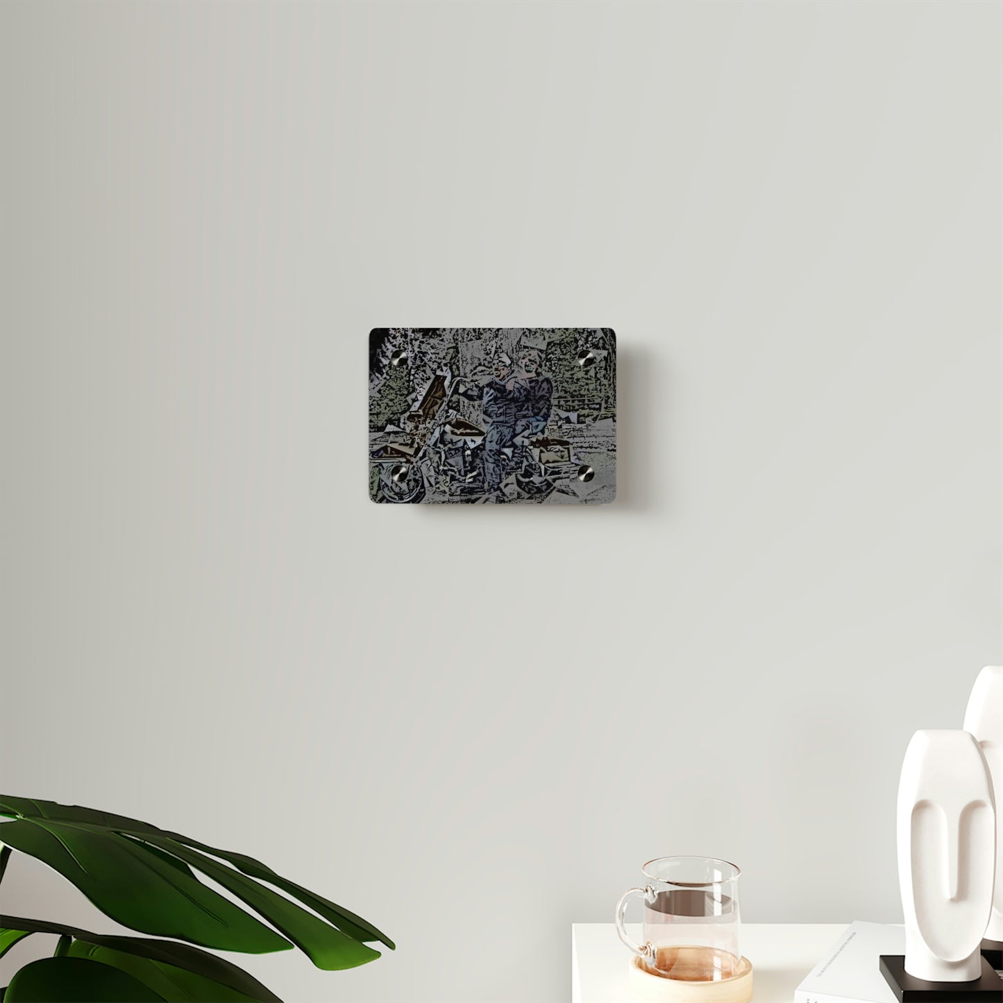 Acrylic Wall Art Panels ... The Open Road Beckons ... "Harley 'D' Yearnings ..."  Original Works ...
