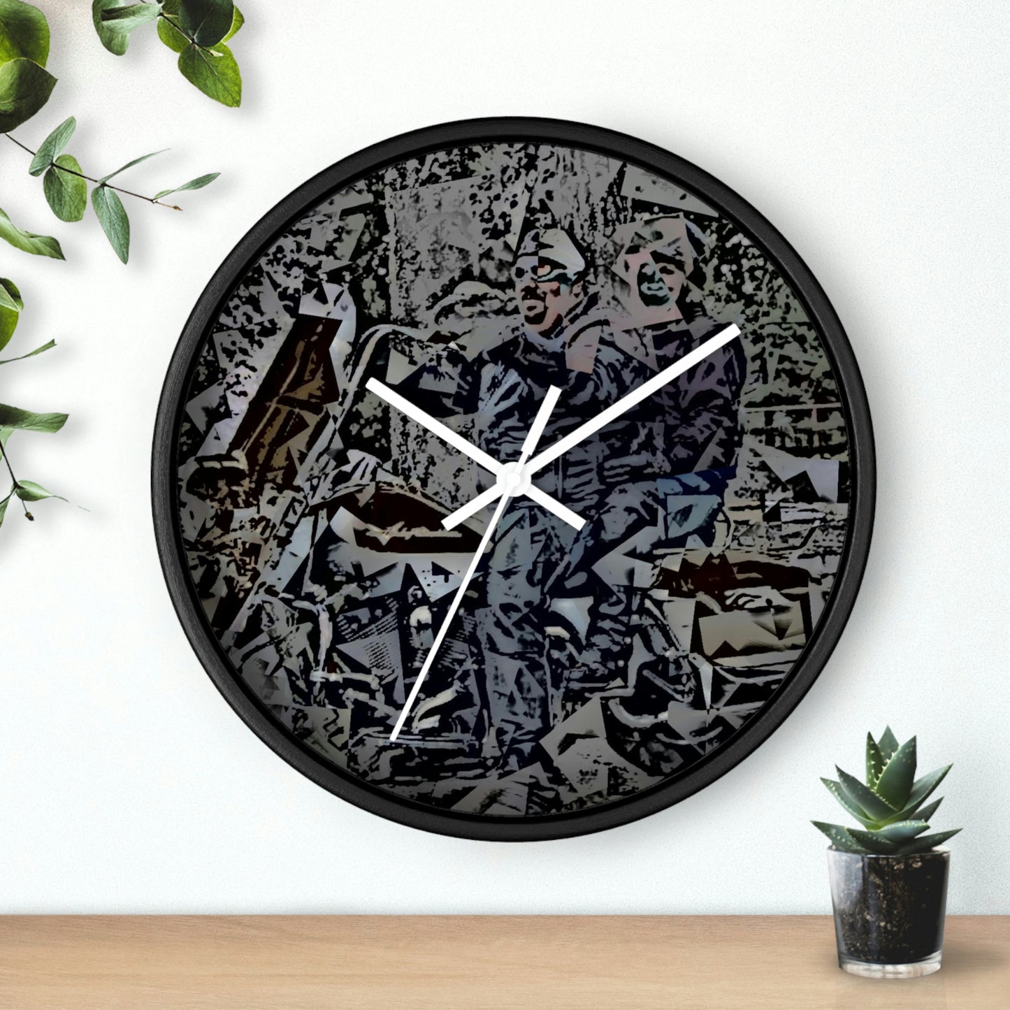 Wall clock ... The Open Road Beckons ... "Harley 'D' Yearnings ..."  Original Works ...