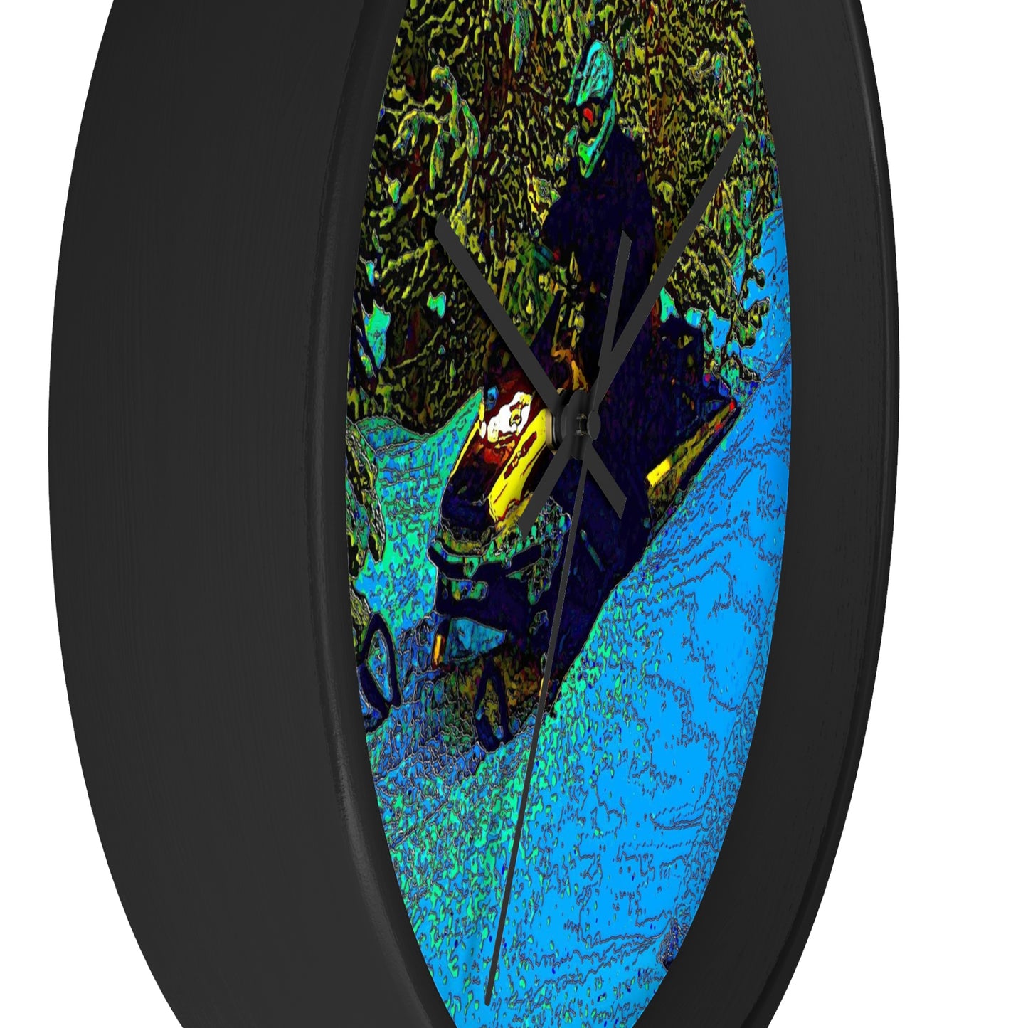 Wall clock ... Yep ... "Another Day ... Riding Through The Wilderness ... " ... February 2023 ... Original Works ...