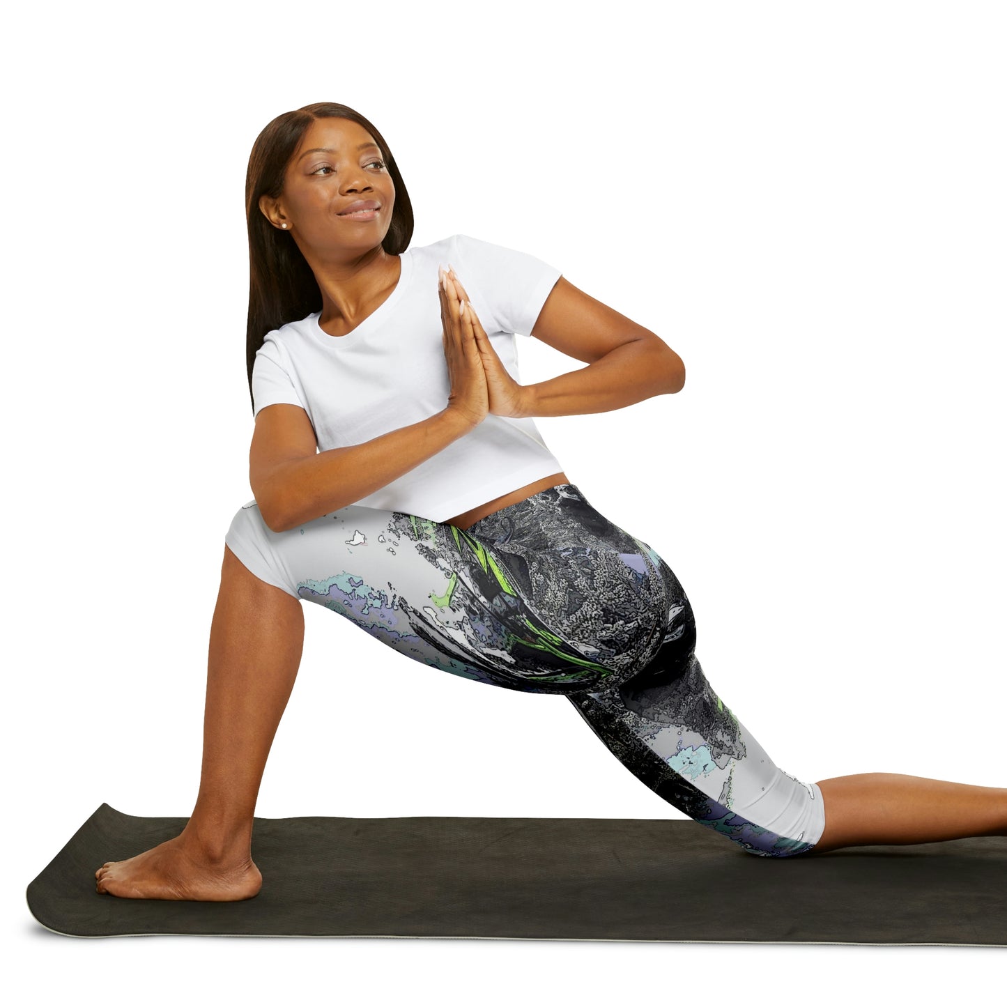 Yoga Capri Leggings ... Come Fly With The Professionals ... CIP-Airways ... 'Getting-Er-Done' ... Original Works ... December 2022 ...