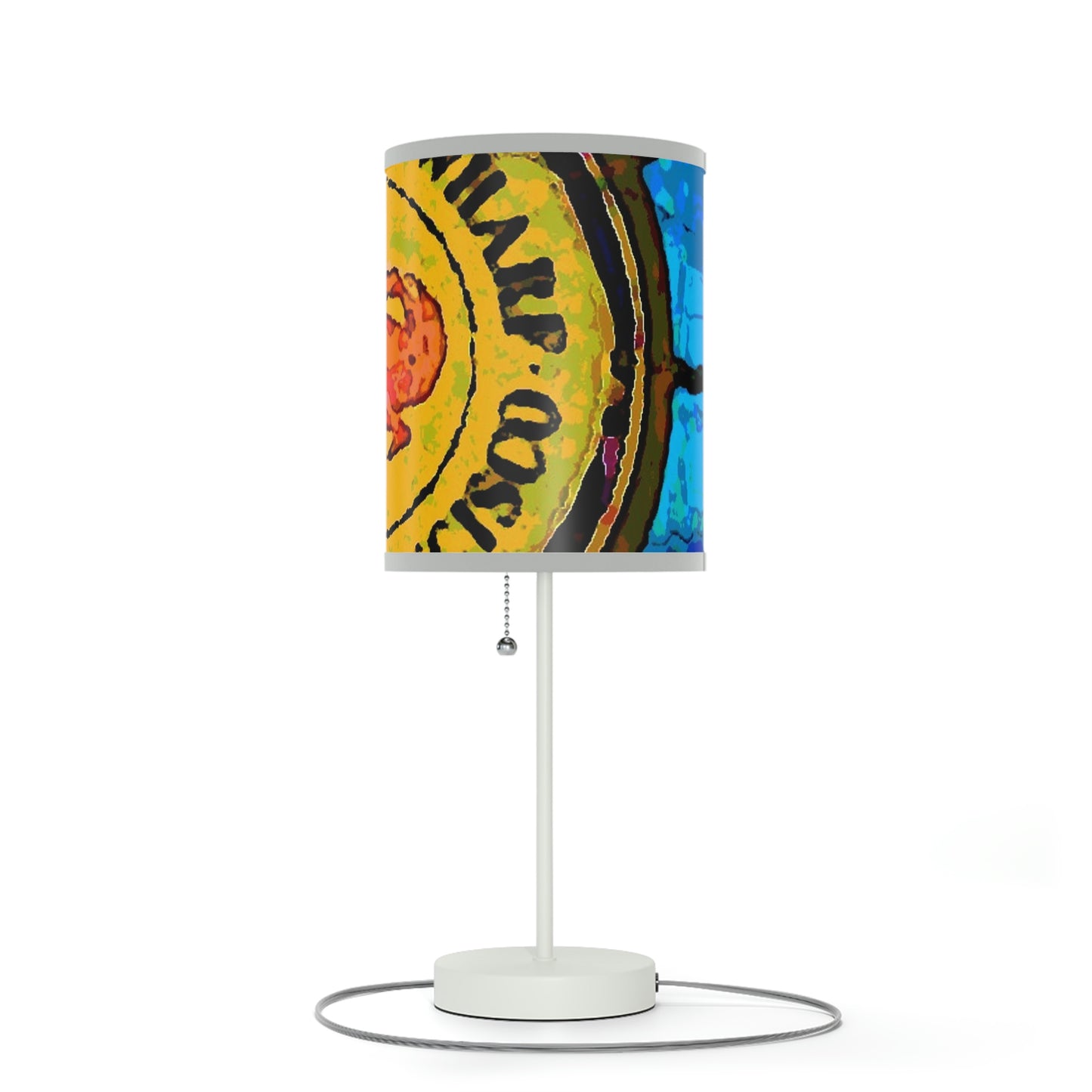 Lamp on a Stand, US|CA plug ... "No.9 Fishermen's Grotto - Fishermen's Wharf, SF, California" ... Family Archives: 1970's ... Original Works ...