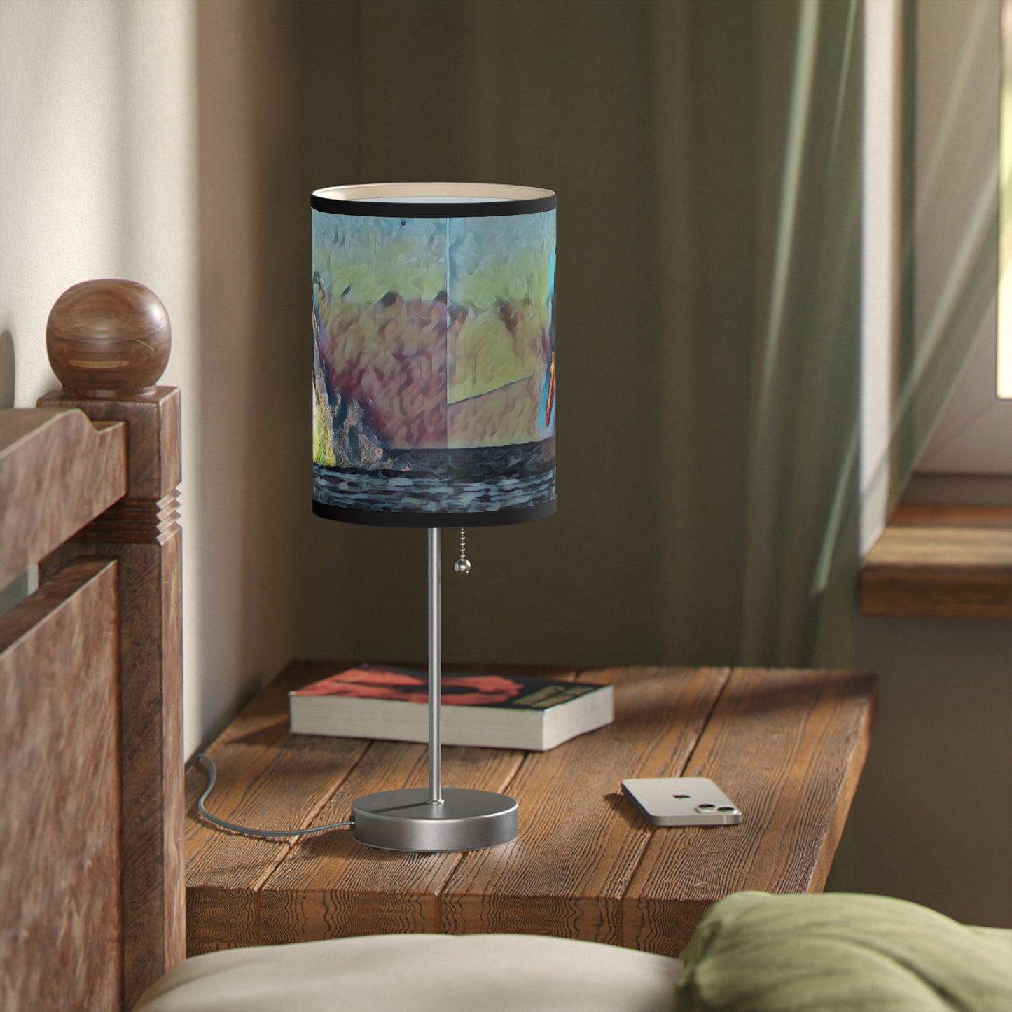 Lamp on a Stand, US|CA plug ... An Extraordinary Humpback Breach ... 'With Explosive Energy' ... Family Archives (KPH) ... Circa: 21st Century. Maui, HI ... Original Works ...