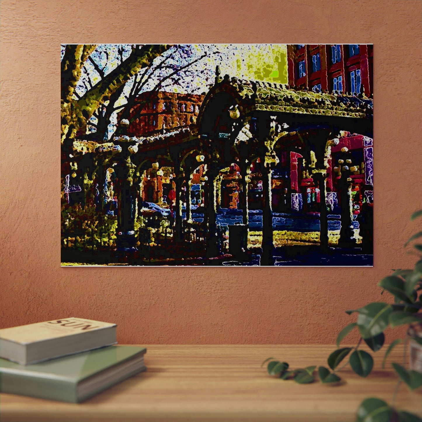 Aluminum Composite Panels ... Pioneer Square, Seattle, Washington: Gazebo, ..."Waiting For The Bus_2" ... Family Archives ... 2010 ... Original Works ...