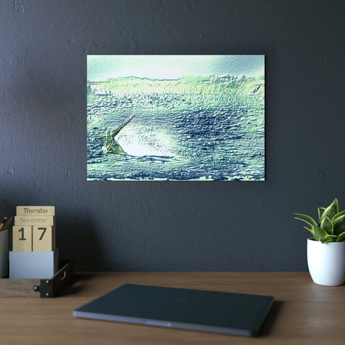 Aluminum Composite Panels ... "The Humpbacks Of Maui" ... 'It Takes Three' ... April Fools Day 2023 ... Family Archives (KPH) ... Original Works