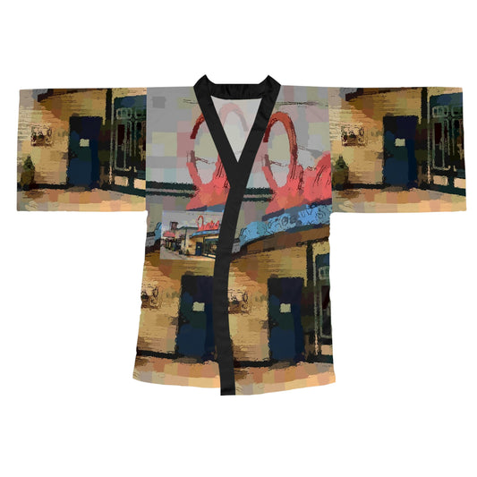Long Sleeve Kimono Robe ...  In-A-Hurry & Stressed? ... Remember: Keep "Clam" ... Clam_Happy ...  'Ivars: Seattle Waterfront' ... Personal Archives ... Original Works ...