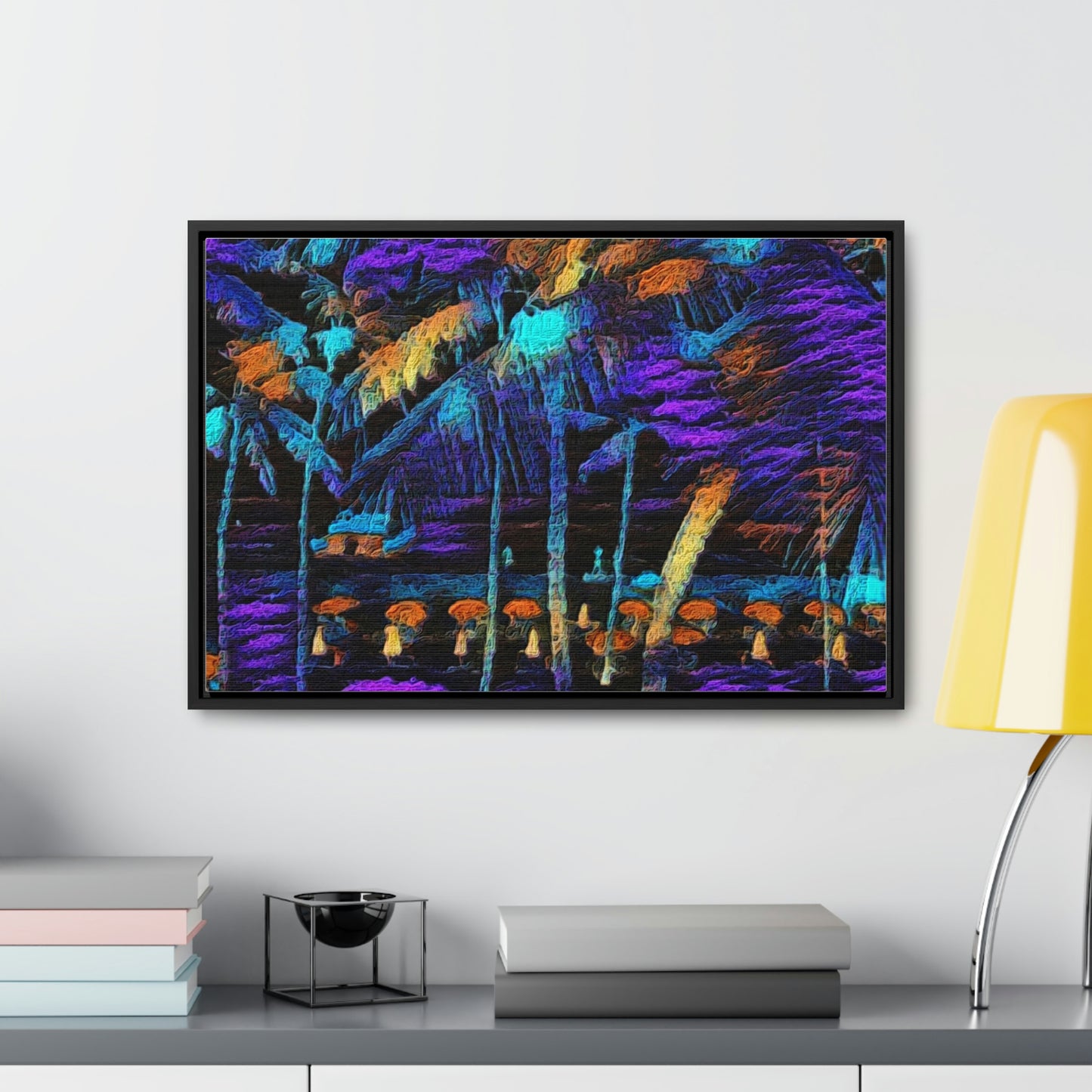 Gallery Canvas Wraps, Horizontal Frame ... "The Royal Hawai'ian: Waikiki Beach_Beach" ... Honolulu, HI ... Ocotber 2014 (Halloween) ... Original Works ...