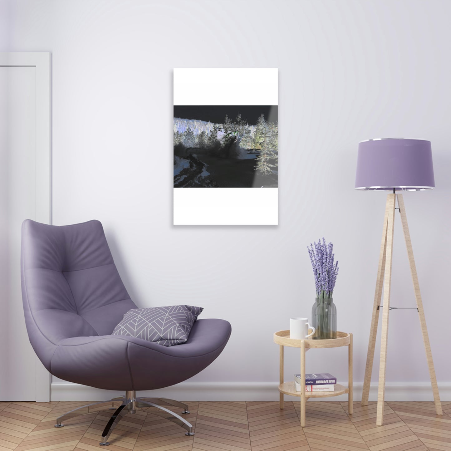 Acrylic Prints ... "No Time 'Like-Air-Time' ..." ... A True Master At His Craft ... December 2022, Rhett Creek, Idaho ... Original Works ...