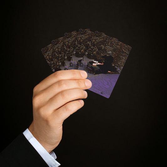 Custom Poker Cards ... Yep ... "Another Day ... Riding Through The Wilderness ... " ... February 2023 ... Original Works ...