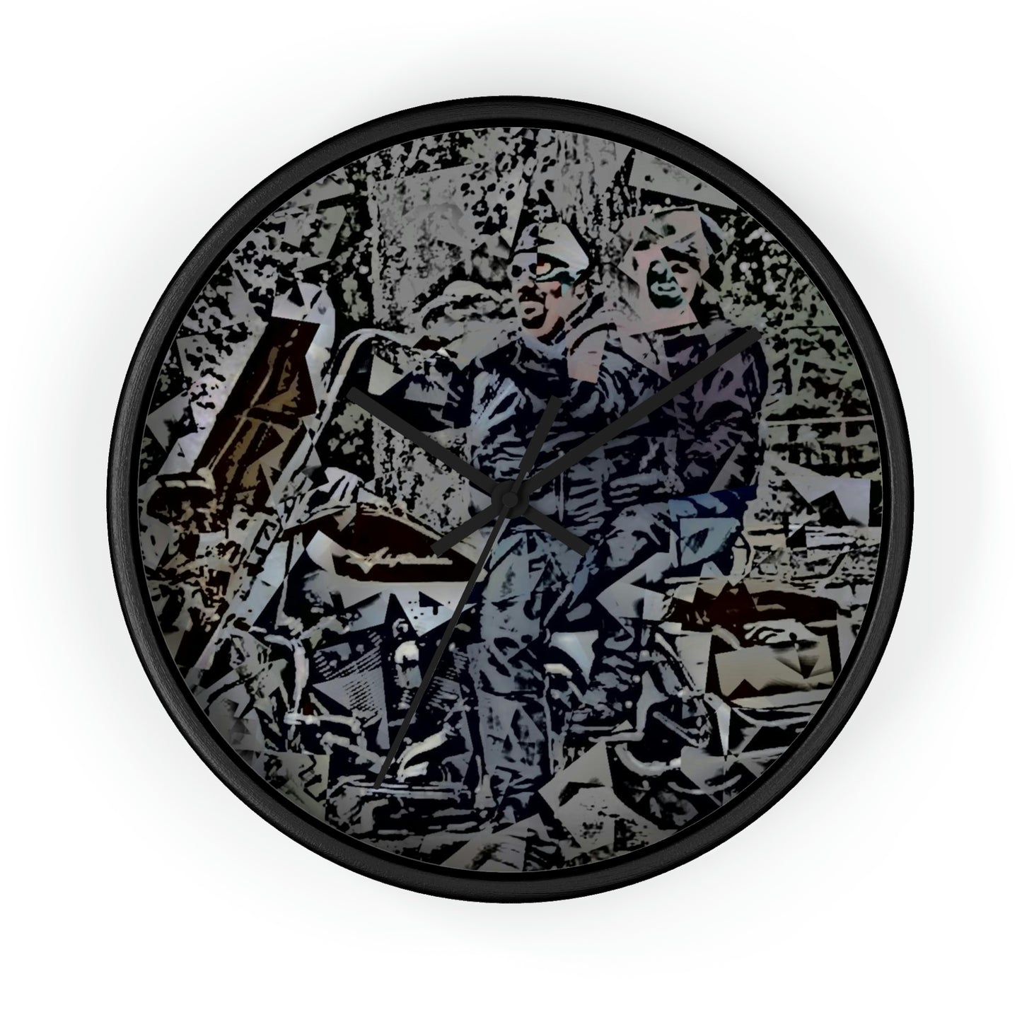 Wall clock ... The Open Road Beckons ... "Harley 'D' Yearnings ..."  Original Works ...