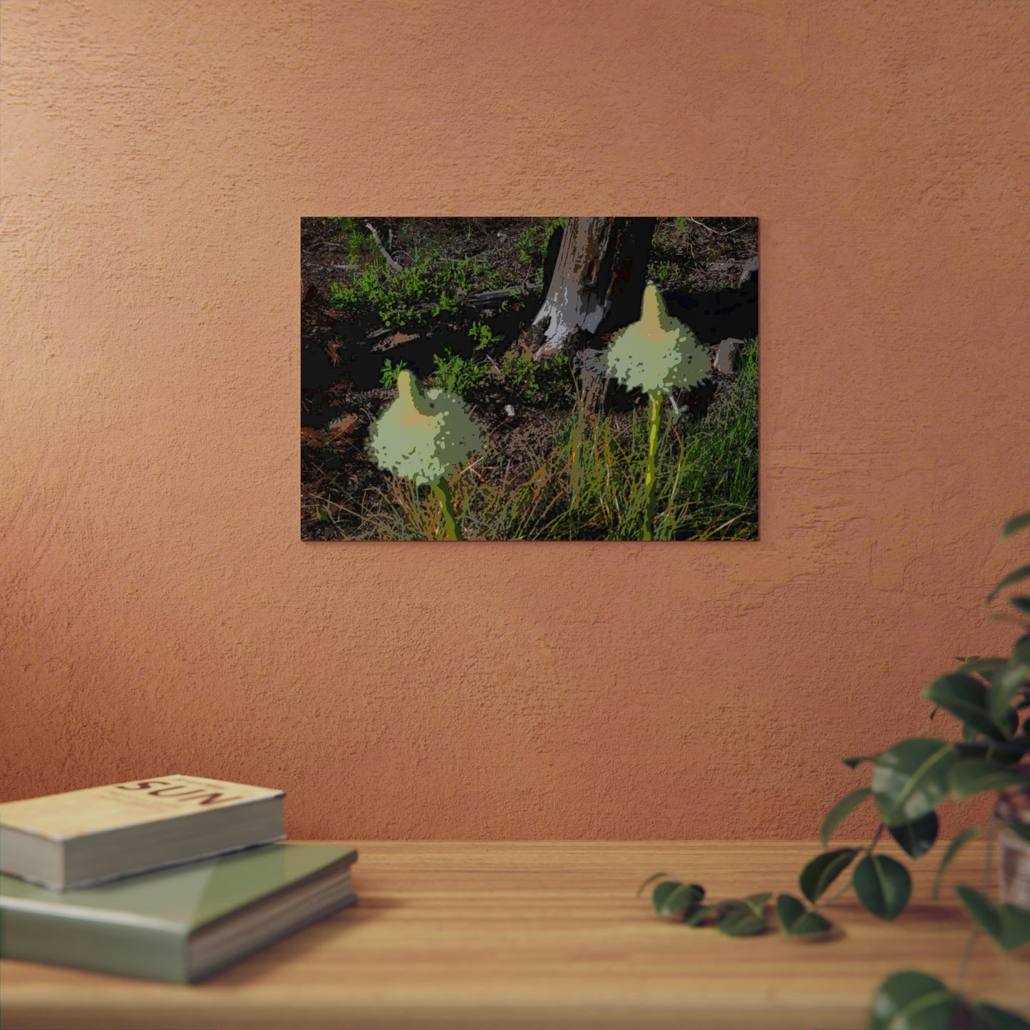 Aluminum Composite Panels ... Native Beargrass (Xerophyllum Spp.) June 2022: "Tells Us The Depth Of Next Winter's Snowpack By Its Spike's Heigth" ... Original Works ...