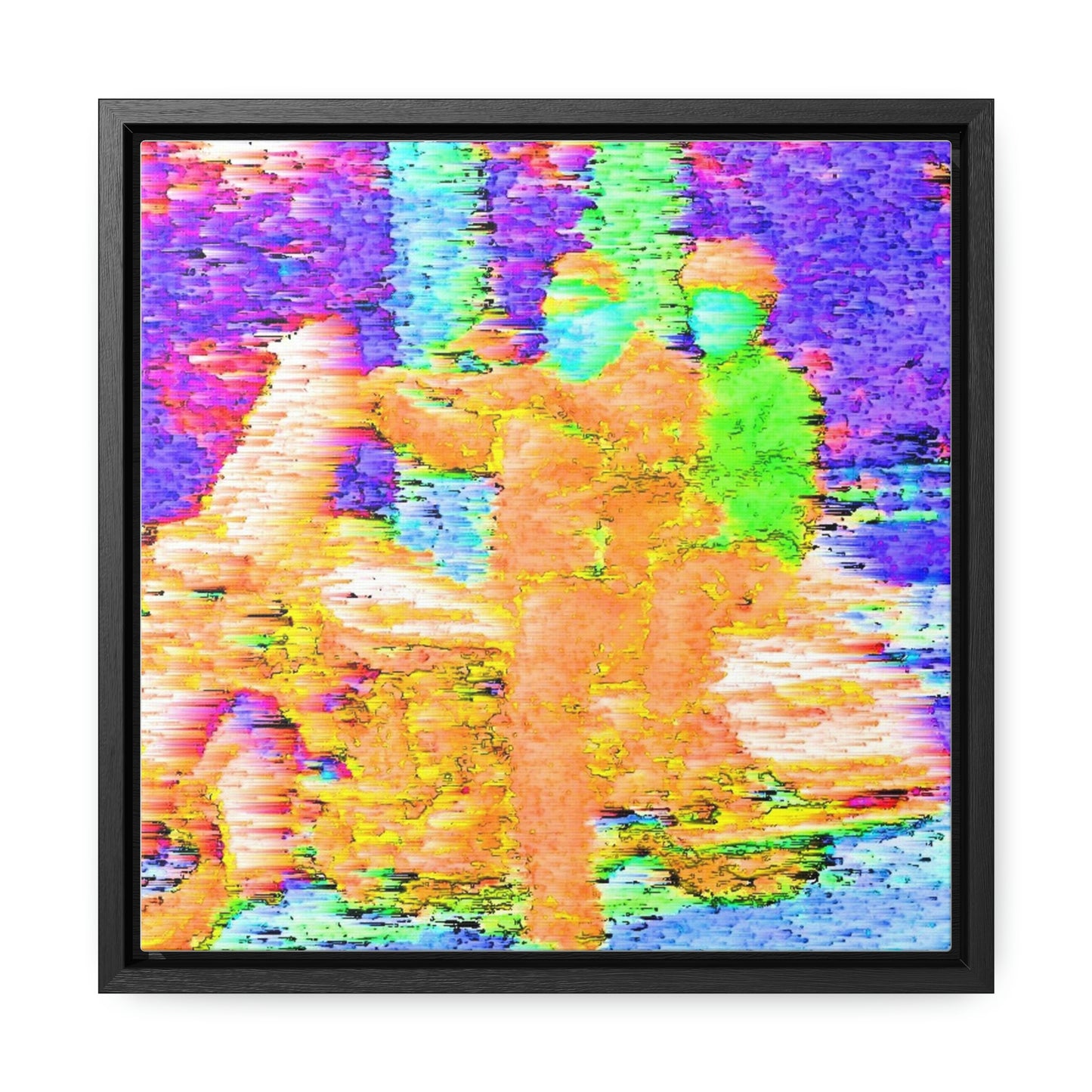 Gallery Canvas Wraps, Square Frame ...  "And 'I' Left His Dead A_s There By The Side-of-The-Road" ... Original Works ... (Grateful Dead: Me-And-My-Uncle)