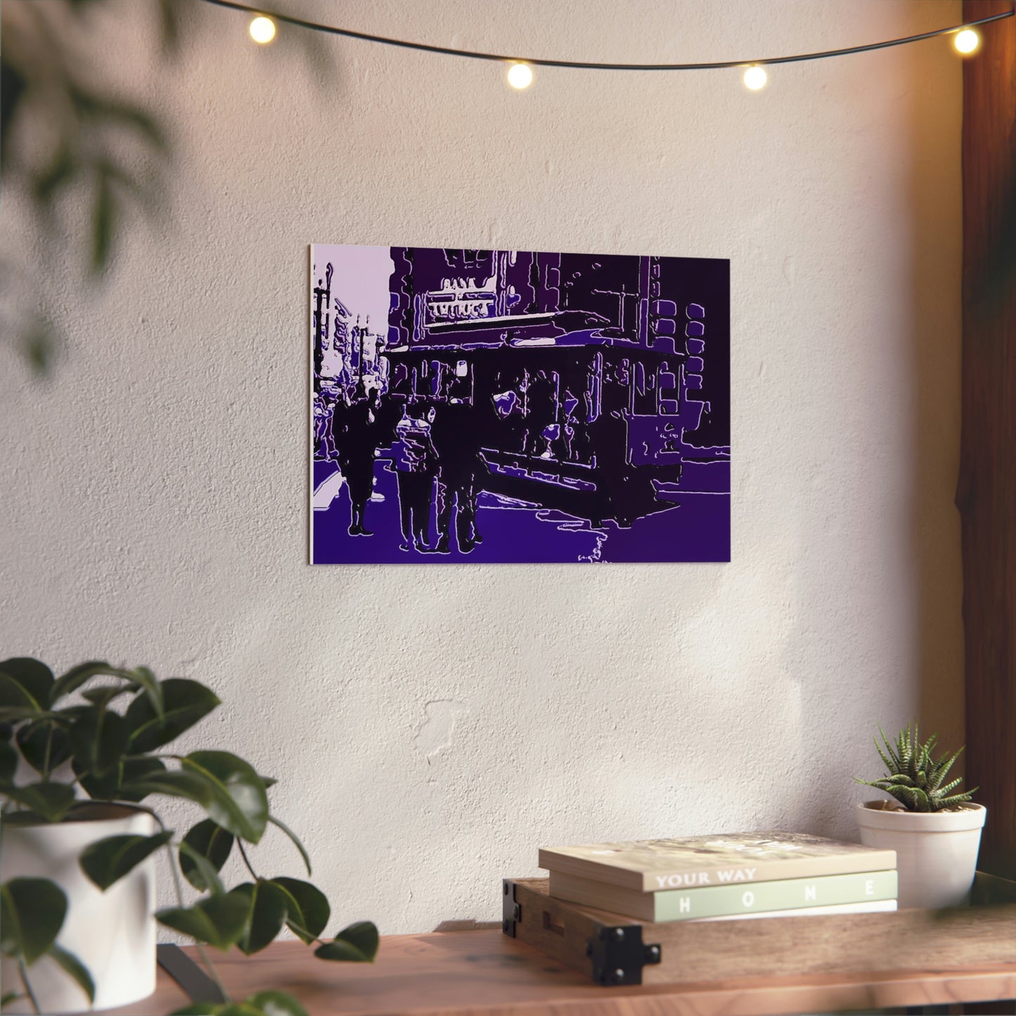 Aluminum Composite Panels ... "Cable Car Turnaround Round-About" ... 'The End Of The Line' ... Family Archives (Father) ... Original Works ...
