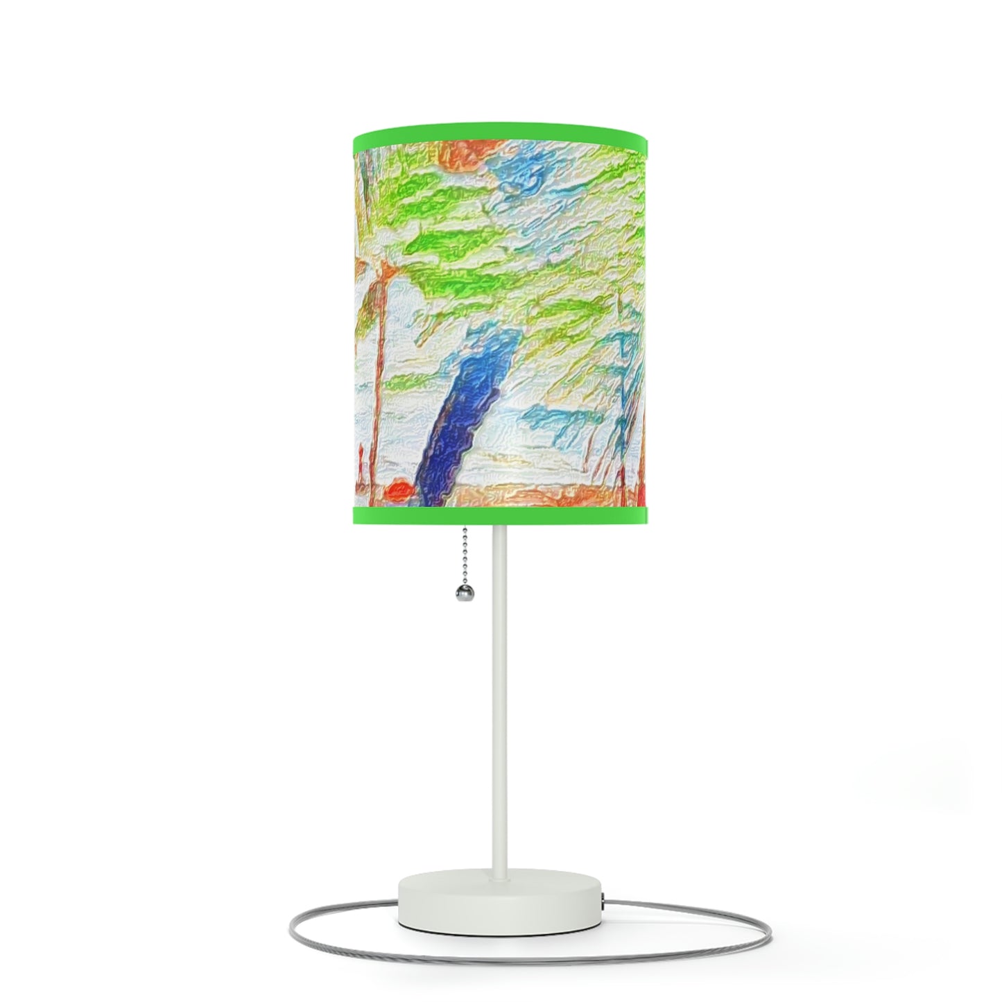 Lamp on a Stand, US|CA plug ... "The Royal Hawai'ian: Waikiki Beach_Beach" ... Honolulu, HI ... Ocotber 2014 (Halloween) ... Original Works ...