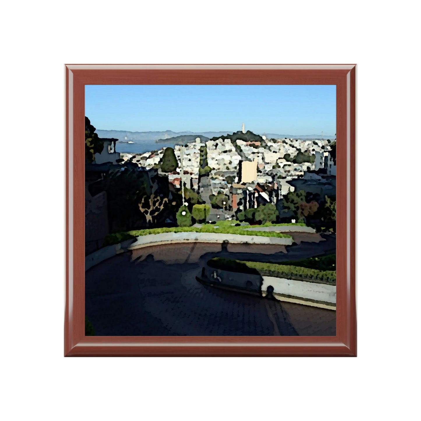 Jewelry Box ... "Lombard Street San Francisco, CA, USA" ... Family Archives 1970's ... Original Works ...