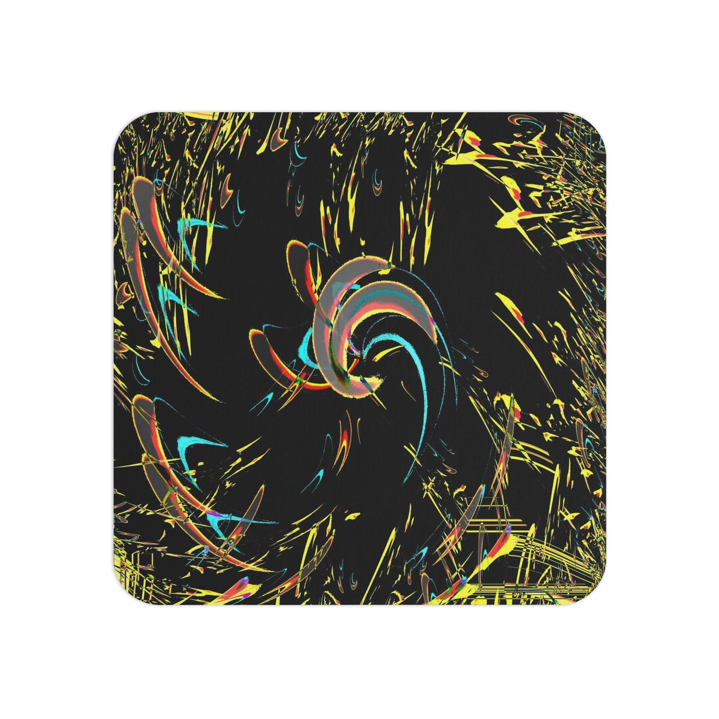 Coasters (50, 100 pcs) ... "Waning Moon" ... Central Idaho ... October 2022 ... Rendering Time: 22 Hours ... Original Works ...