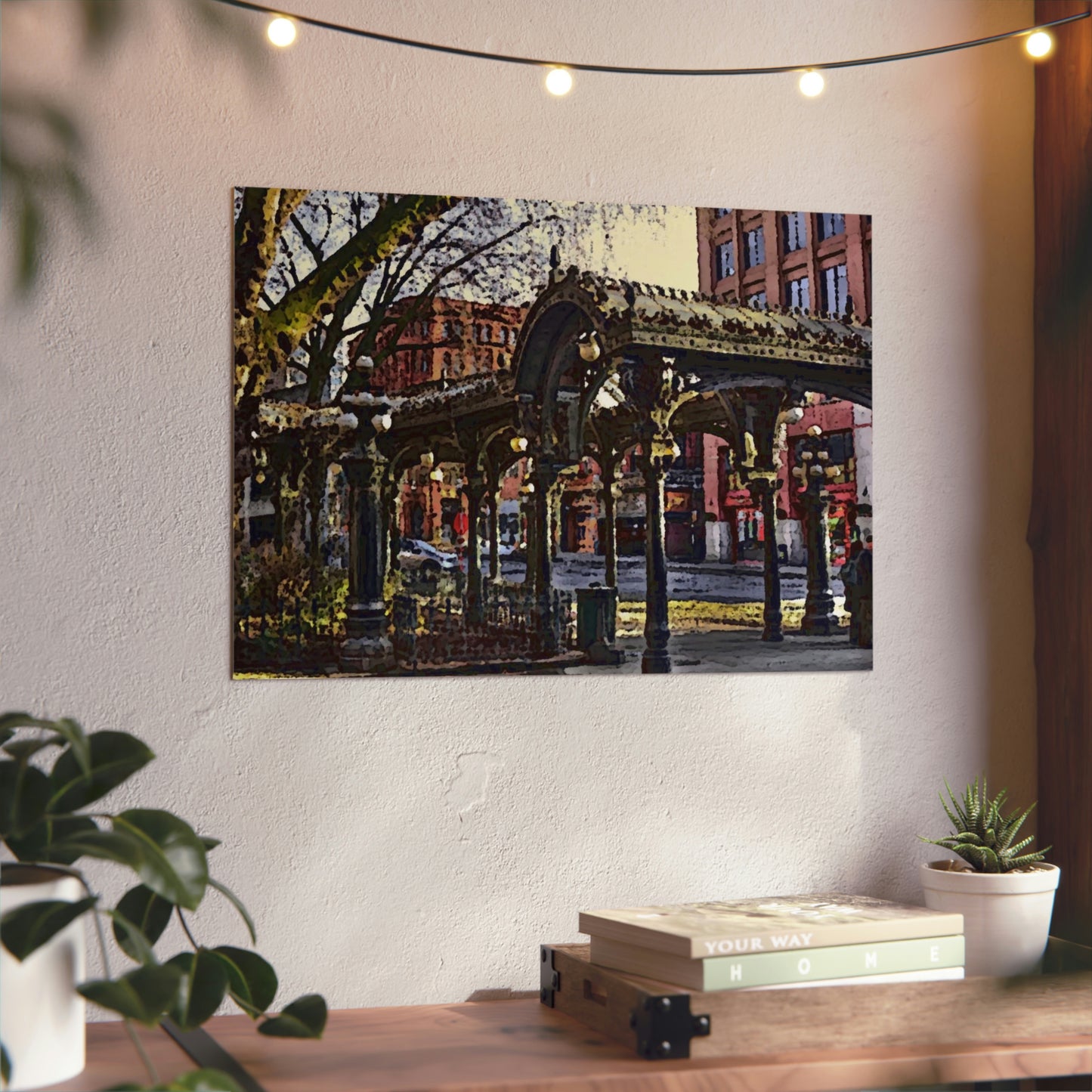 Aluminum Composite Panels ... Pioneer Square, Seattle, Washington: Gazebo, ..."Waiting For The Bus" ... Family Archives ... 2010 ... Original Works ...