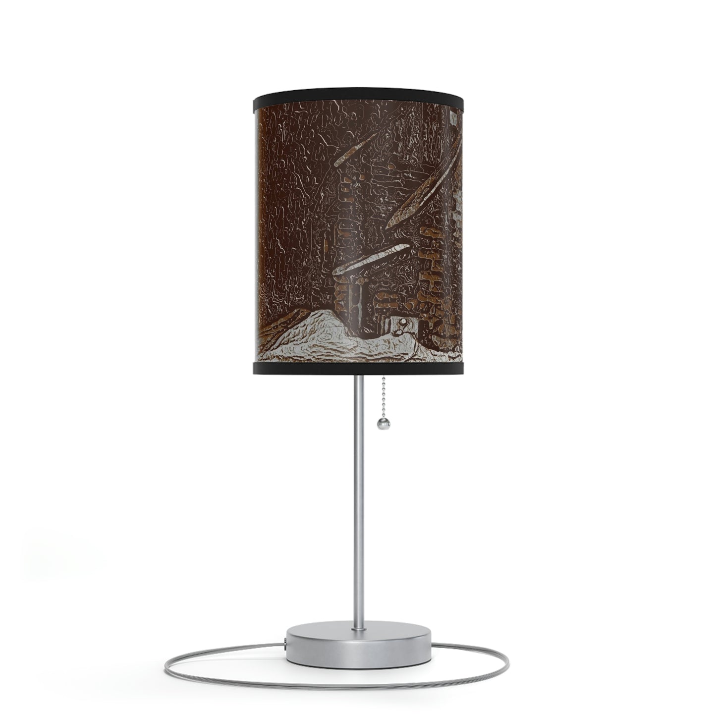 Lamp on a Stand, US|CA plug ... "A Bit Of Illumination For Your Cabin, Trailer, Boat-Yacht, RV, Home, Or Tiny-Home".