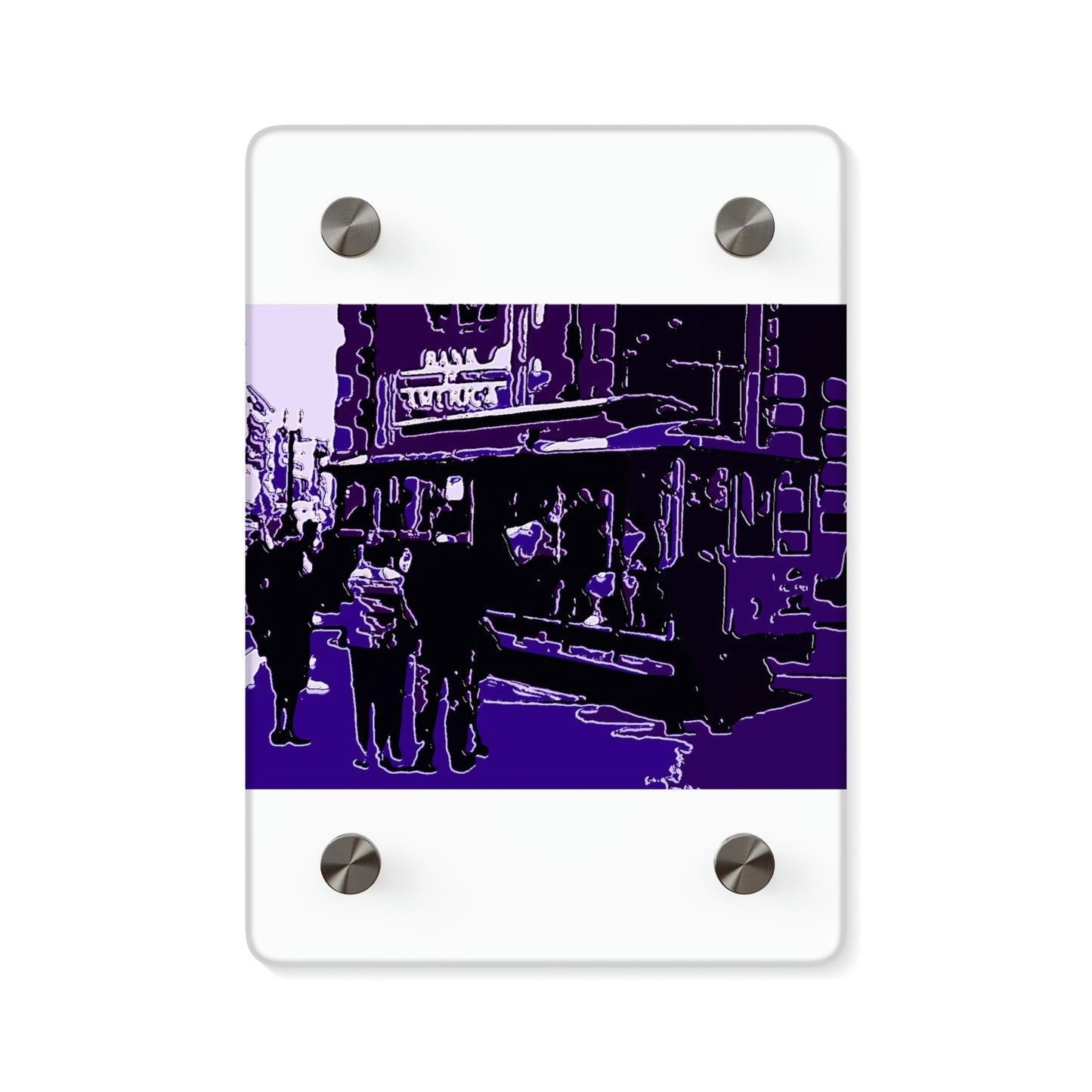 Acrylic Wall Art Panels ... San Francisco ... 'Rice-A-Roni-A-San Francisco Treat' ... "A Cable Car Classic" ... Family Archives: 1973 ... Original Works ...