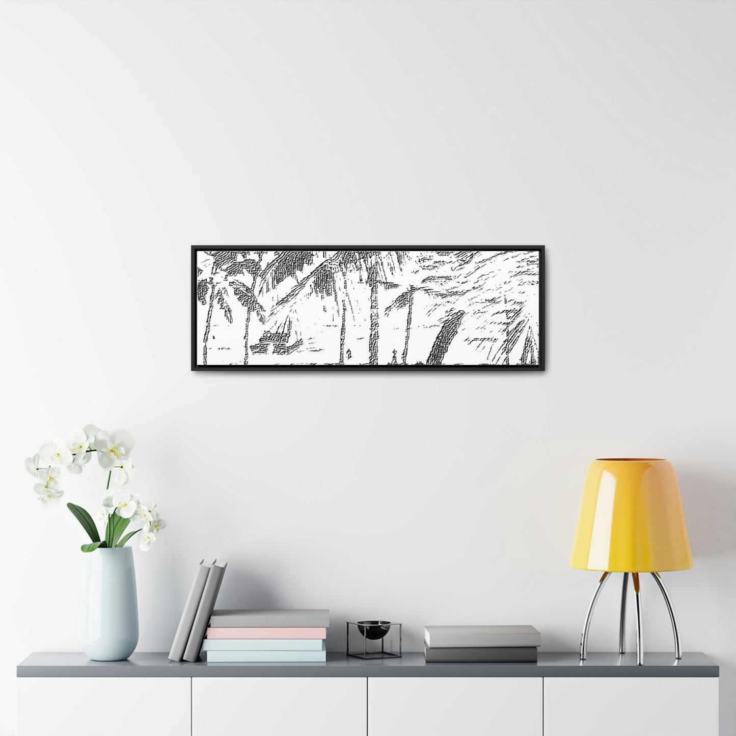 Gallery Canvas Wraps, Horizontal Frame ... "The Royal Hawai'ian: Waikiki Beach_Beach" ... Honolulu, HI ... Ocotber 2014 (Halloween) ... Original Works ...