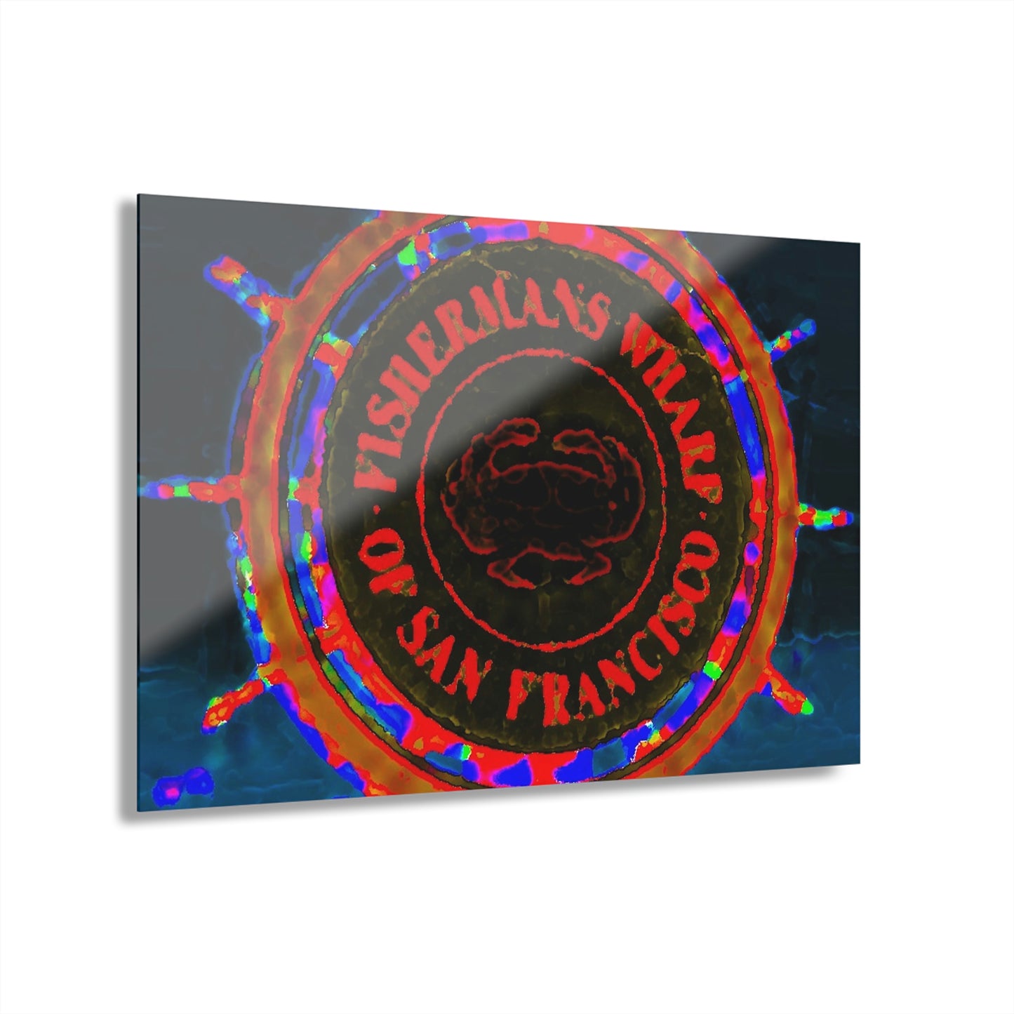Acrylic Prints (French Cleat Hanging)  ... "No.9 Fishermen's Grotto - Fishermen's Wharf, SF, California" ... Family Archives: 1970's ... Original Works ...