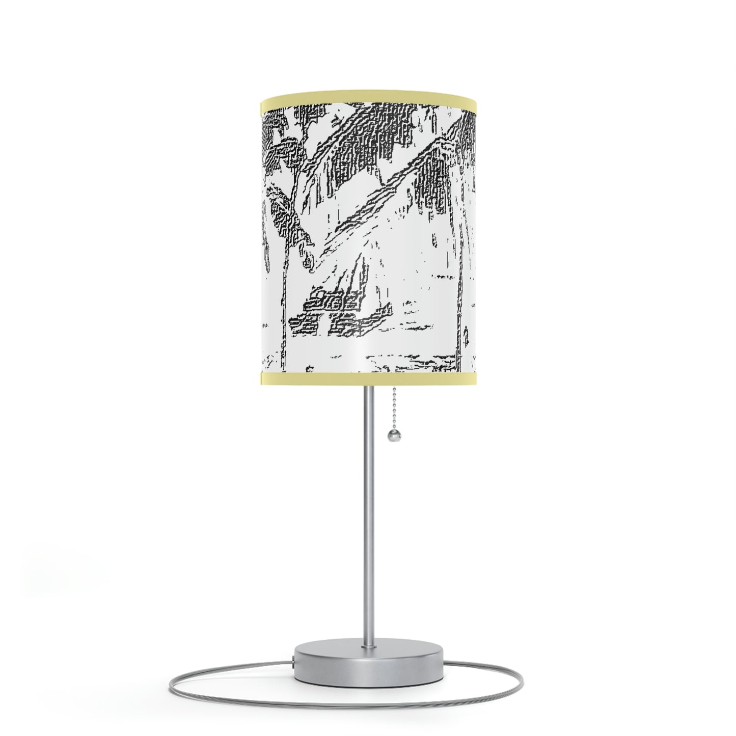 Lamp on a Stand, US|CA plug ... "The Royal Hawai'ian: Waikiki Beach_Beach" ... Honolulu, HI ... Ocotber 2014 (Halloween) ... Original Works ...