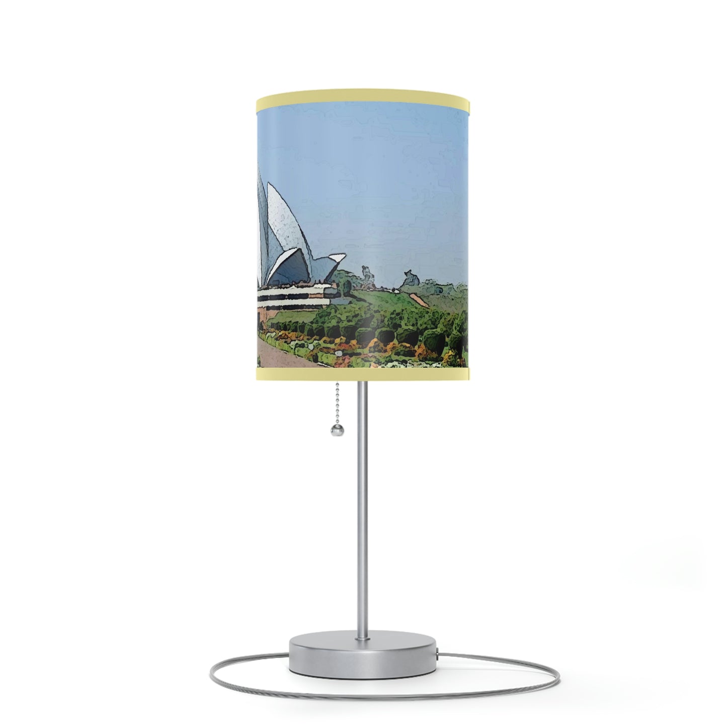 Lamp on a Stand, US|CA plug ... 'Bahai'i House-Of-Worship' ... "Lotus Temple: Delhi, India, 2008" ... Original Works ...