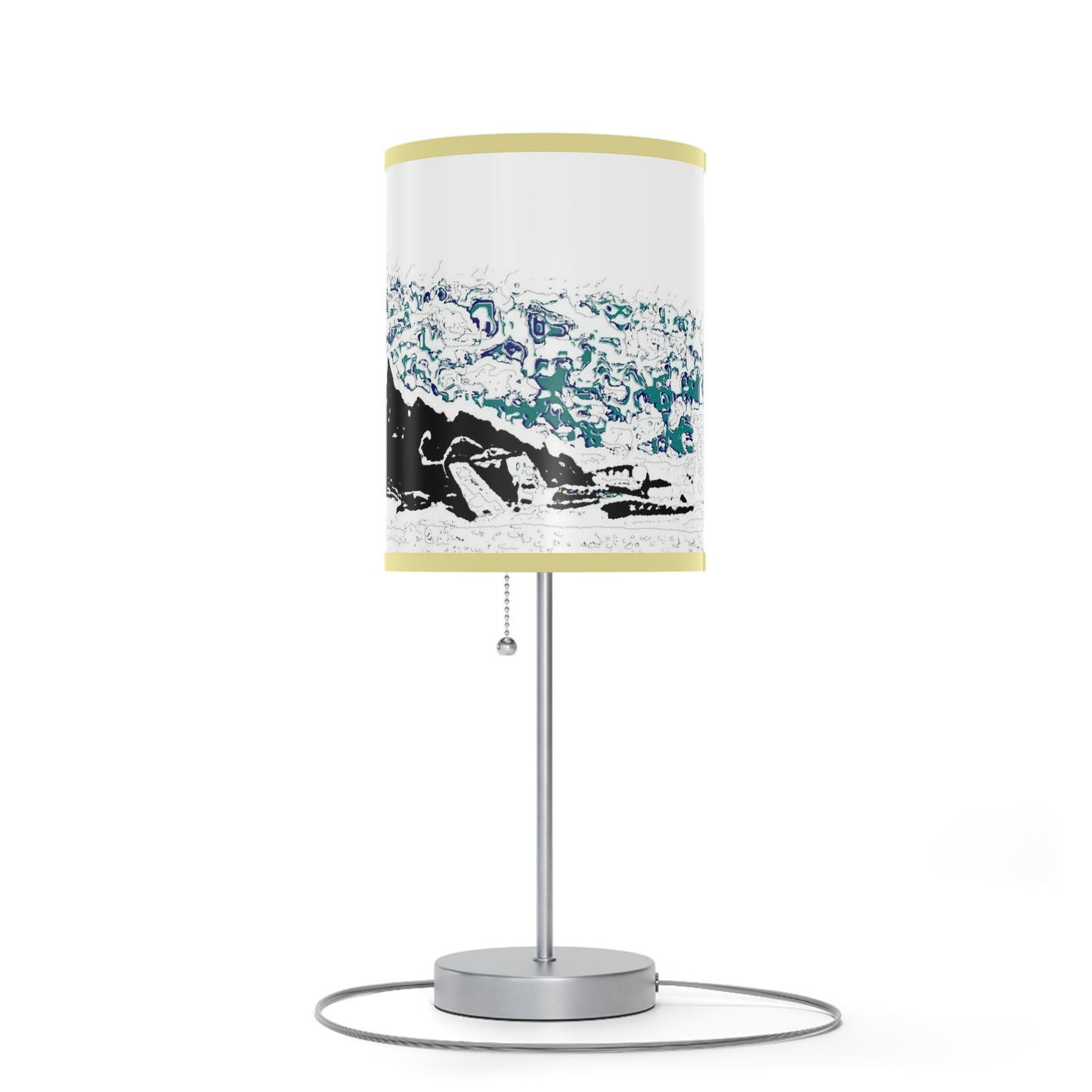 Lamp on a Stand, US|CA plug ... Seattle Columbia Cup On Lake Washington ... "Dave Wilcox Heads For The Win" ... Associate Gift-Photo ... Original Works ...