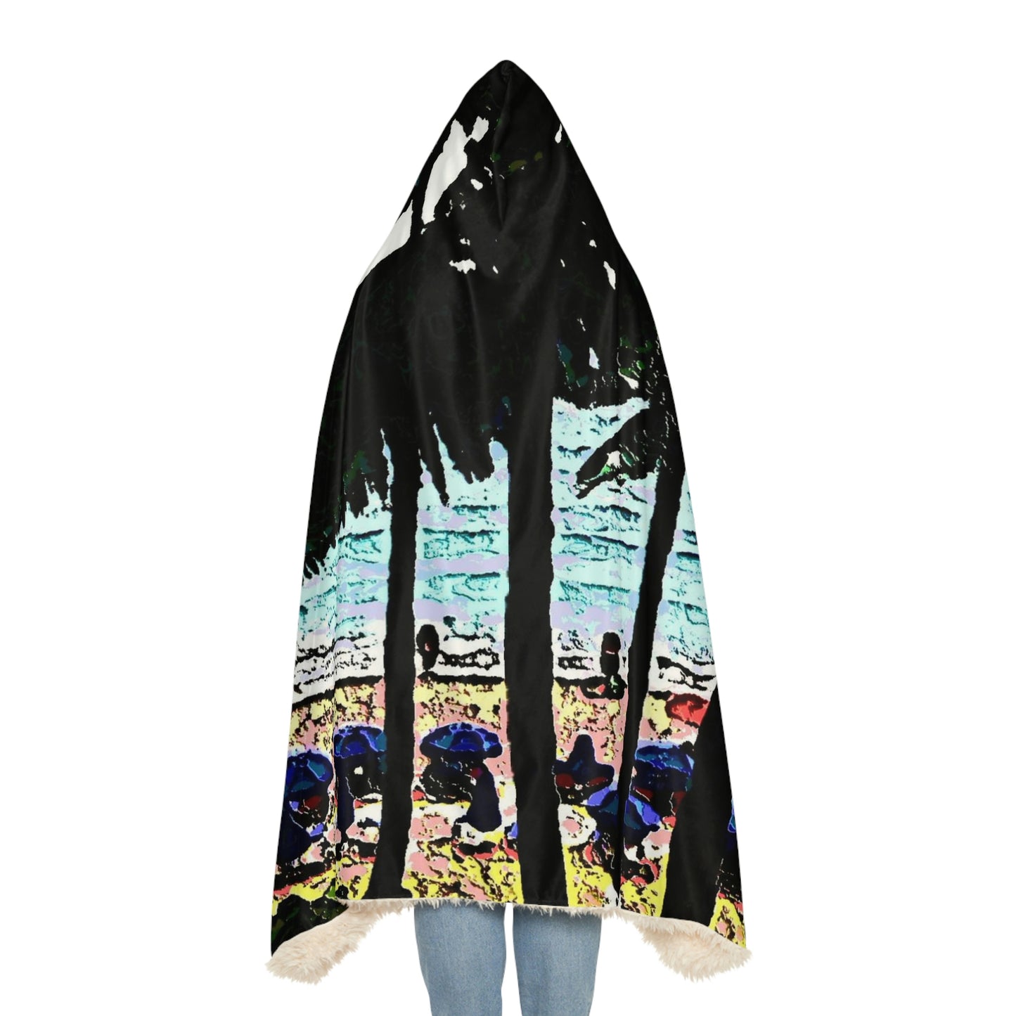 Snuggle Blanket ... "A Beautiful Beach Amongst The Palms" ... The Outrigger Waikiki, Honolulu, Oahu ... Original Works ...