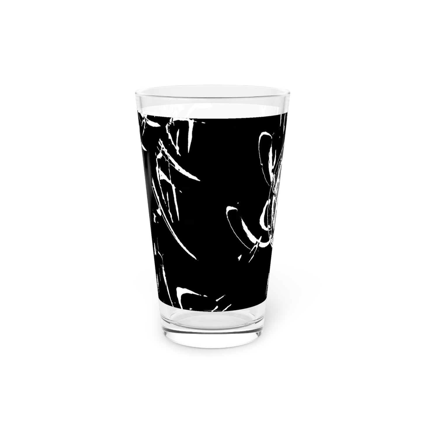 Pint Glass, 16oz ... "Waning Moon" ... Central Idaho ... October 2022 ... Rendering Time: 22 Hours ... Original Works ...
