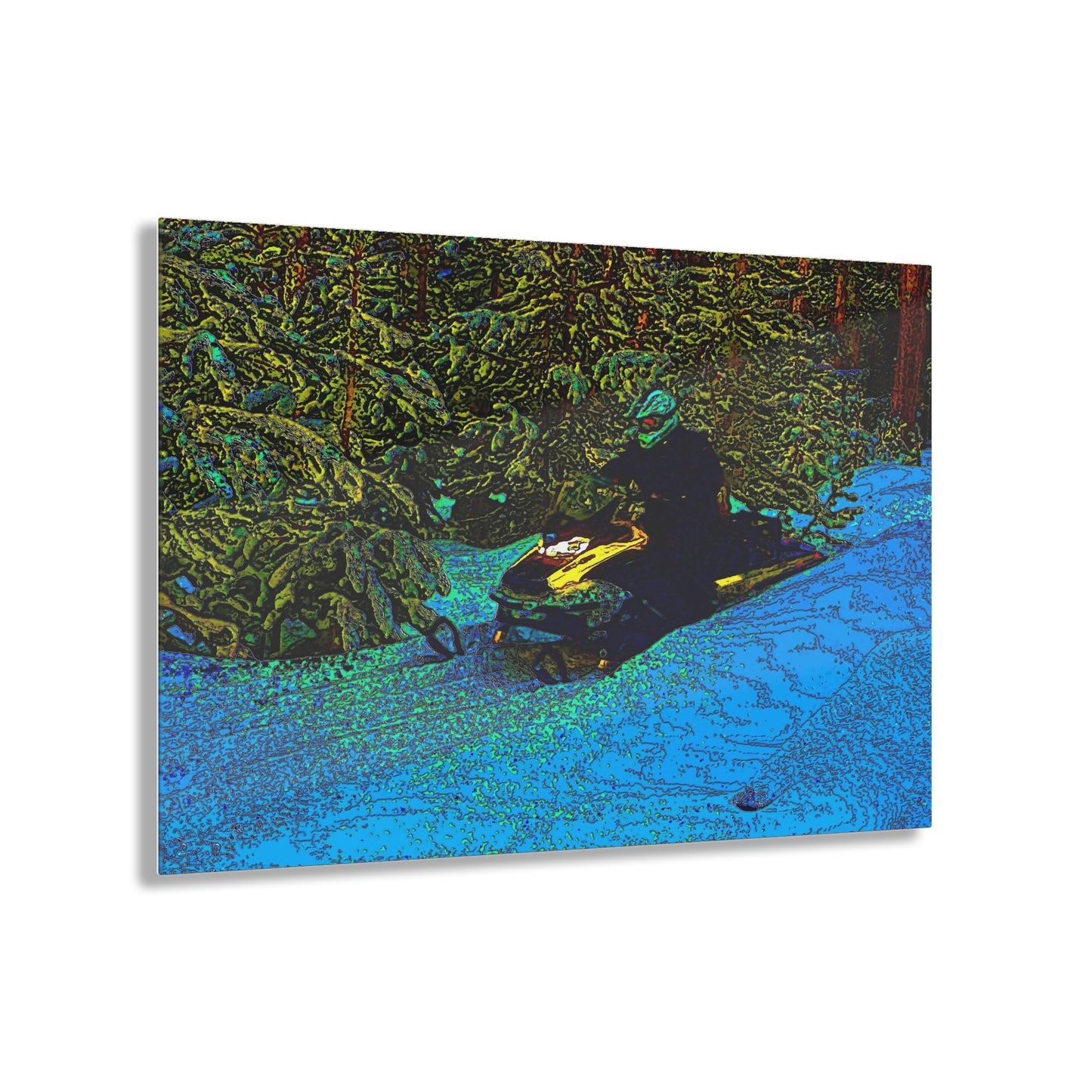 Acrylic Prints ... Yep ... "Another Day ... Riding Through The Wilderness ... " ... February 2023 ... Original Works ...