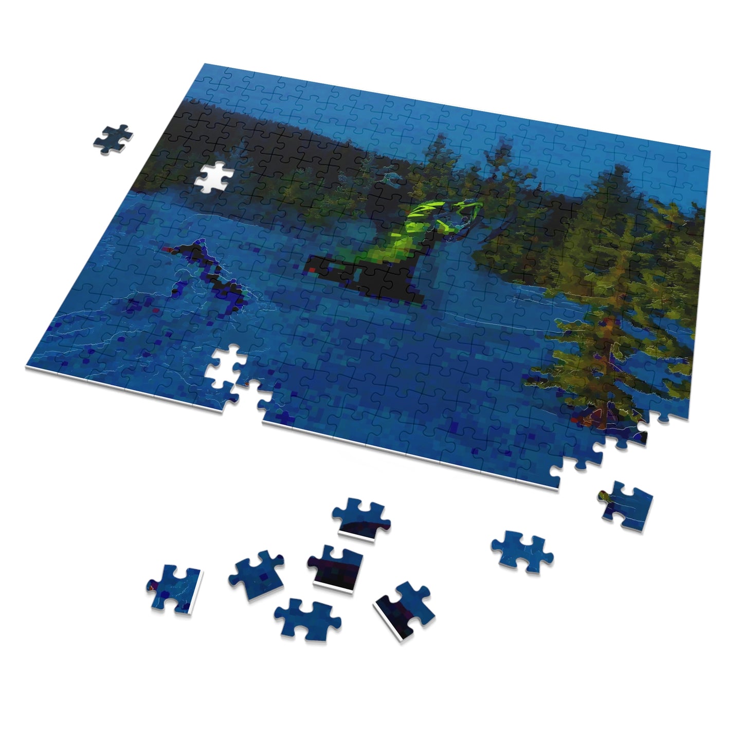 Jigsaw Puzzle (30, 110, 252, 500,1000-Piece) ... Piece-By-Piece ... "Count The Hours & Enjoy The Colors..!" ... Original Works: Phots' Photo: Les Objets D'Art ...
