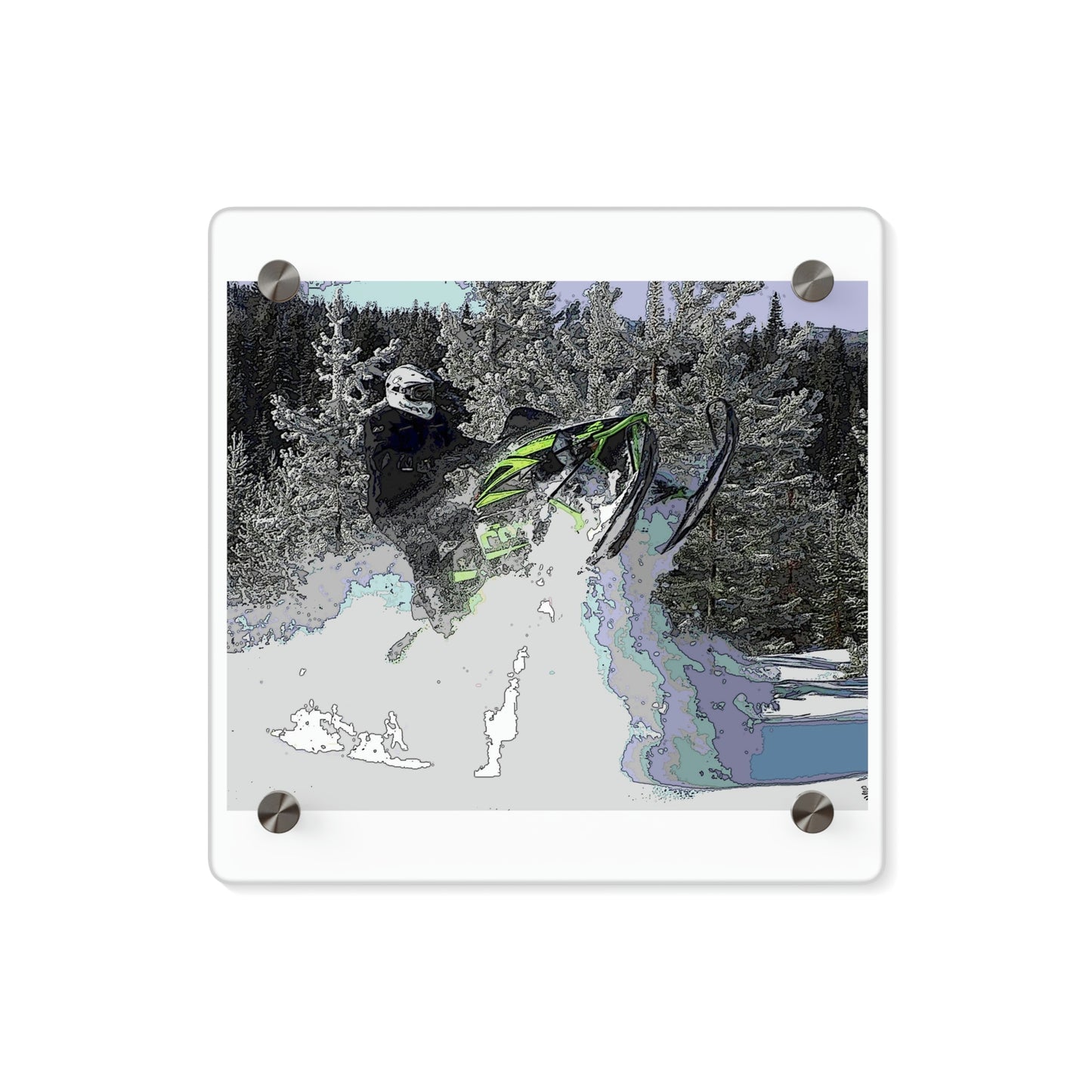 Acrylic Wall Art Panels ... Come Fly With The Professionals ... CIP-Airways ... 'Getting-Er-Done' ... Original Works ... December 2022 ...
