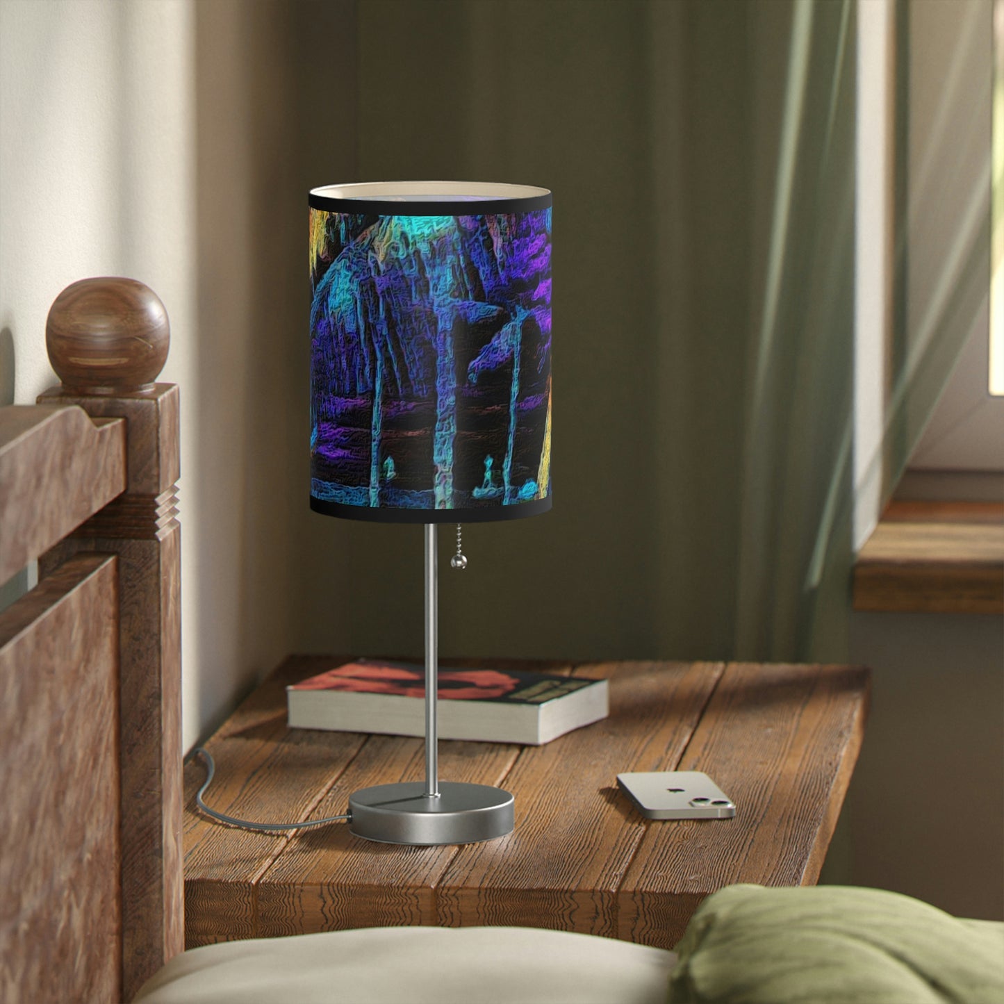 Lamp on a Stand, US|CA plug ... "The Royal Hawai'ian: Waikiki Beach_Beach" ... Honolulu, HI ... Ocotber 2014 (Halloween) ... Original Works ...