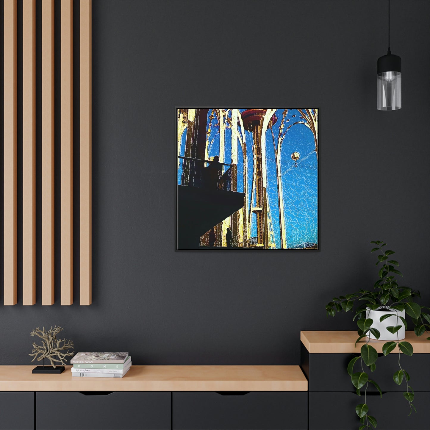 Gallery Canvas Wraps, Square Frame ... "Seattle's World Fair ... 'A Family Favourite' ..." Original Works ...